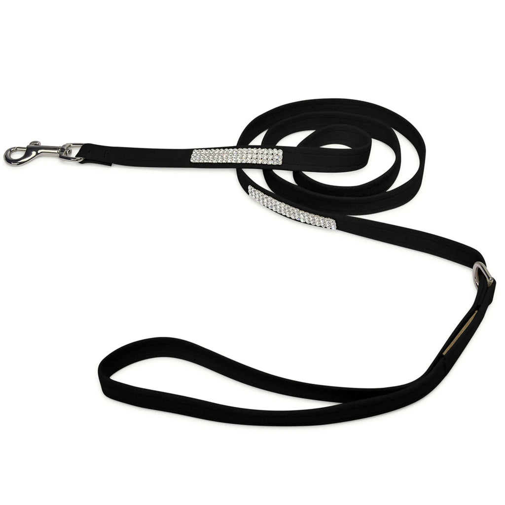 Susan Lanci Designs | 3‑Row Giltmore Crystals  Leash (5 Colors Available)