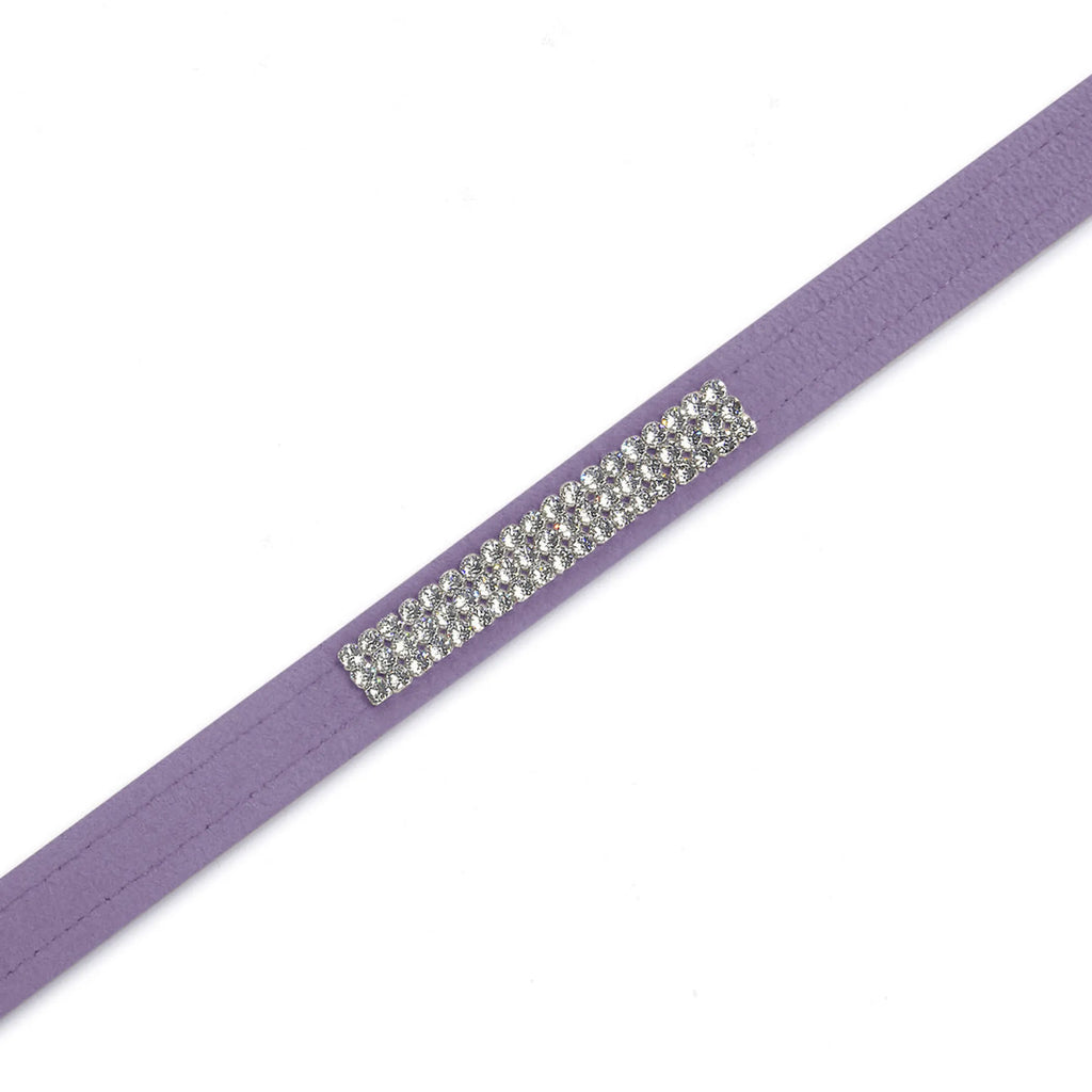 Susan Lanci Designs | 3‑Row Giltmore Crystals  Leash (5 Colors Available)