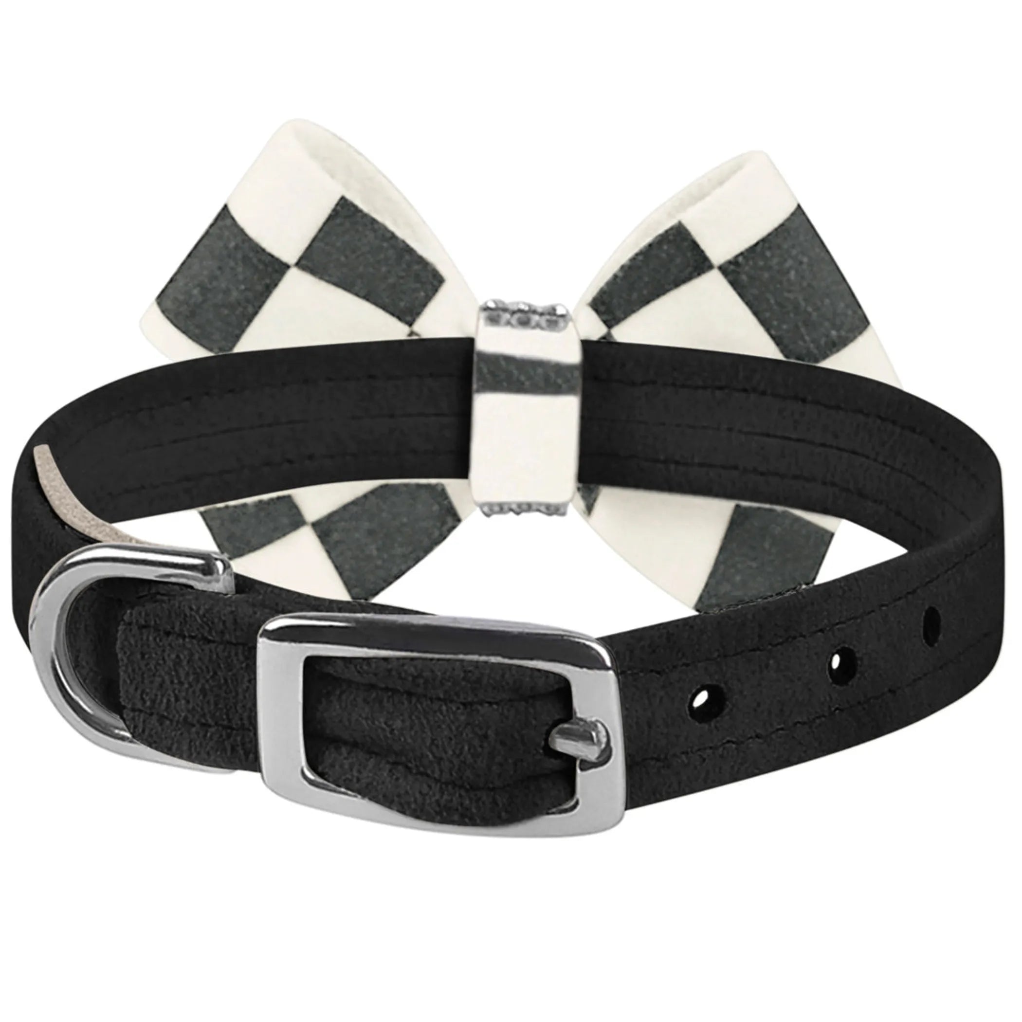 Susan Lanci Designs | Windsor Check Nouveau Bow Collar (3 Colors Available)