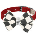 Susan Lanci Designs | Windsor Check Nouveau Bow Collar (3 Colors Available)