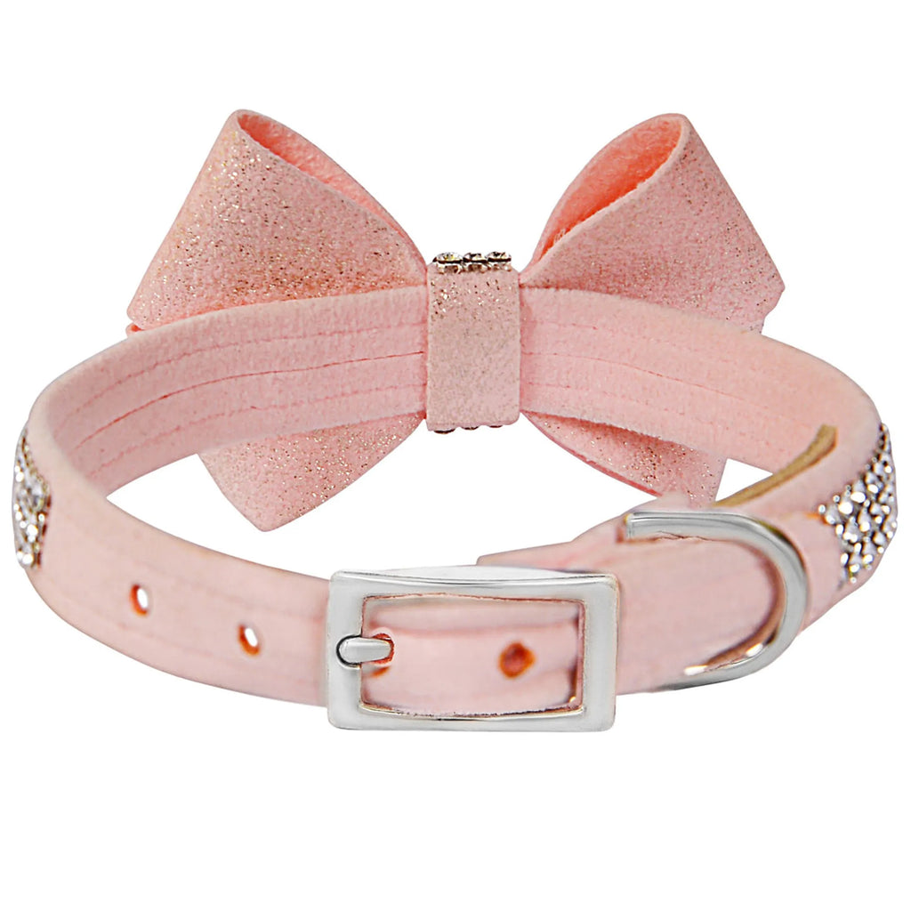 Susan Lanci Designs | Glitzerati Nouveau Bow 3 Row Giltmore Collar