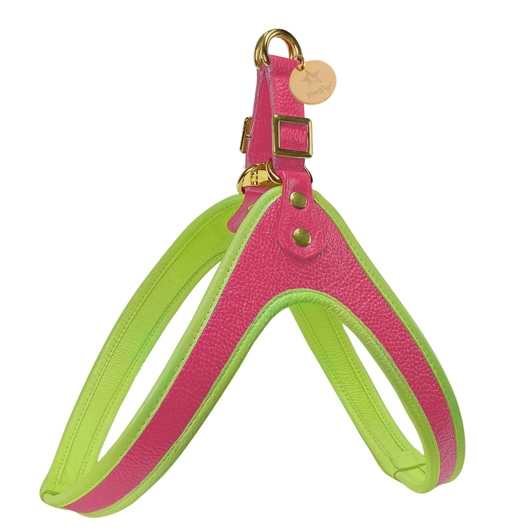 Leather Step-in Pet Harness (10 Colors Available)