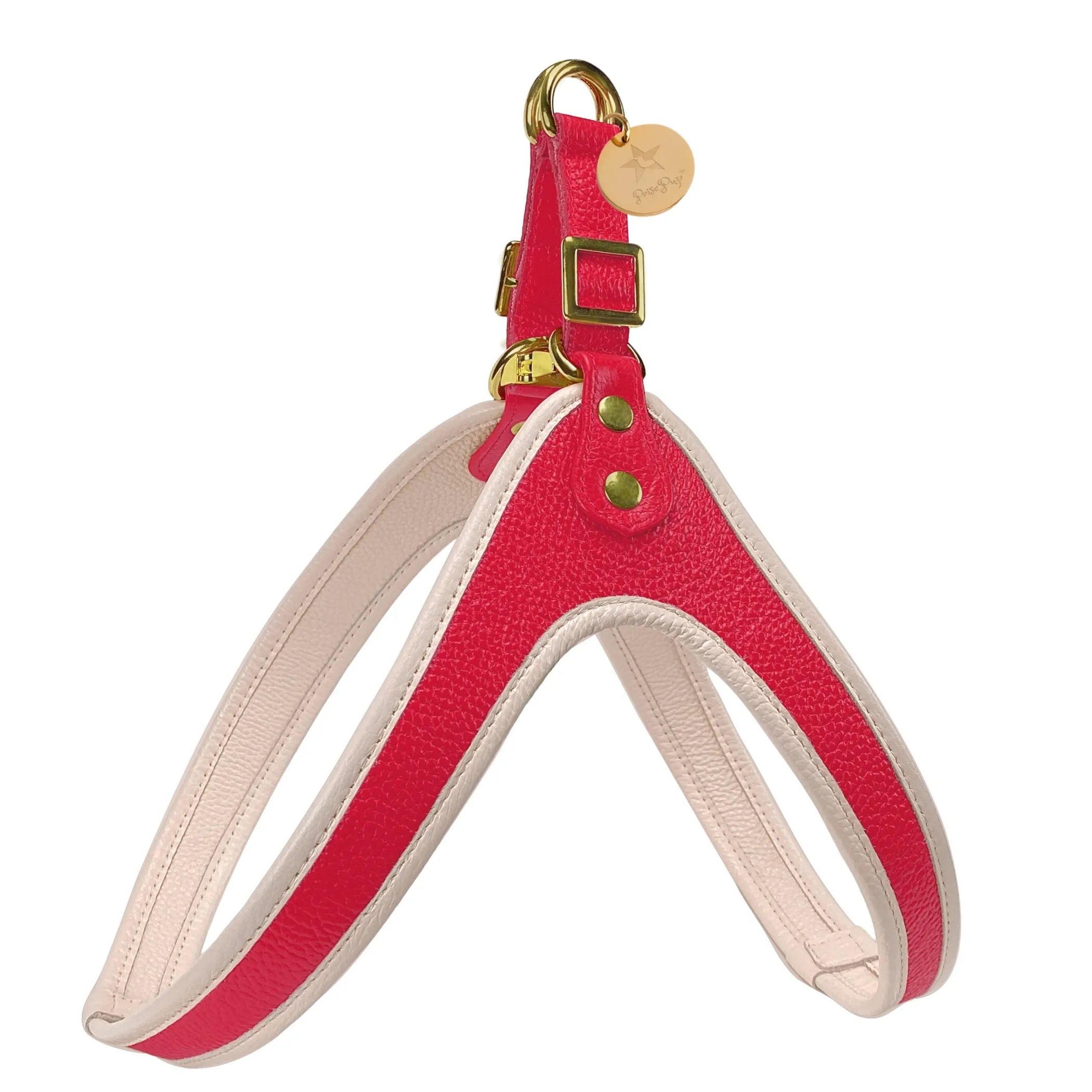 Leather Step-in Pet Harness (10 Colors Available)