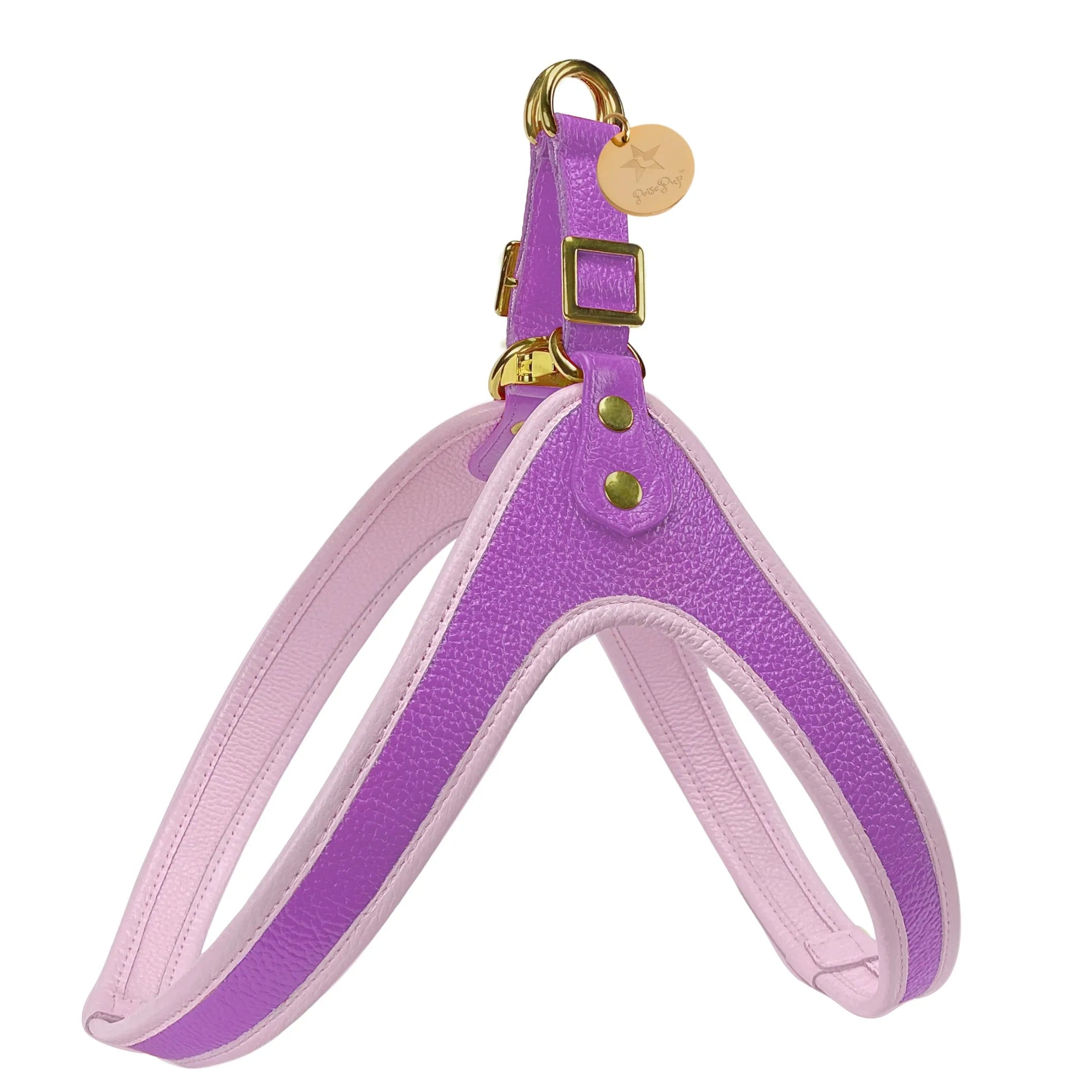 Leather Step-in Pet Harness (10 Colors Available)