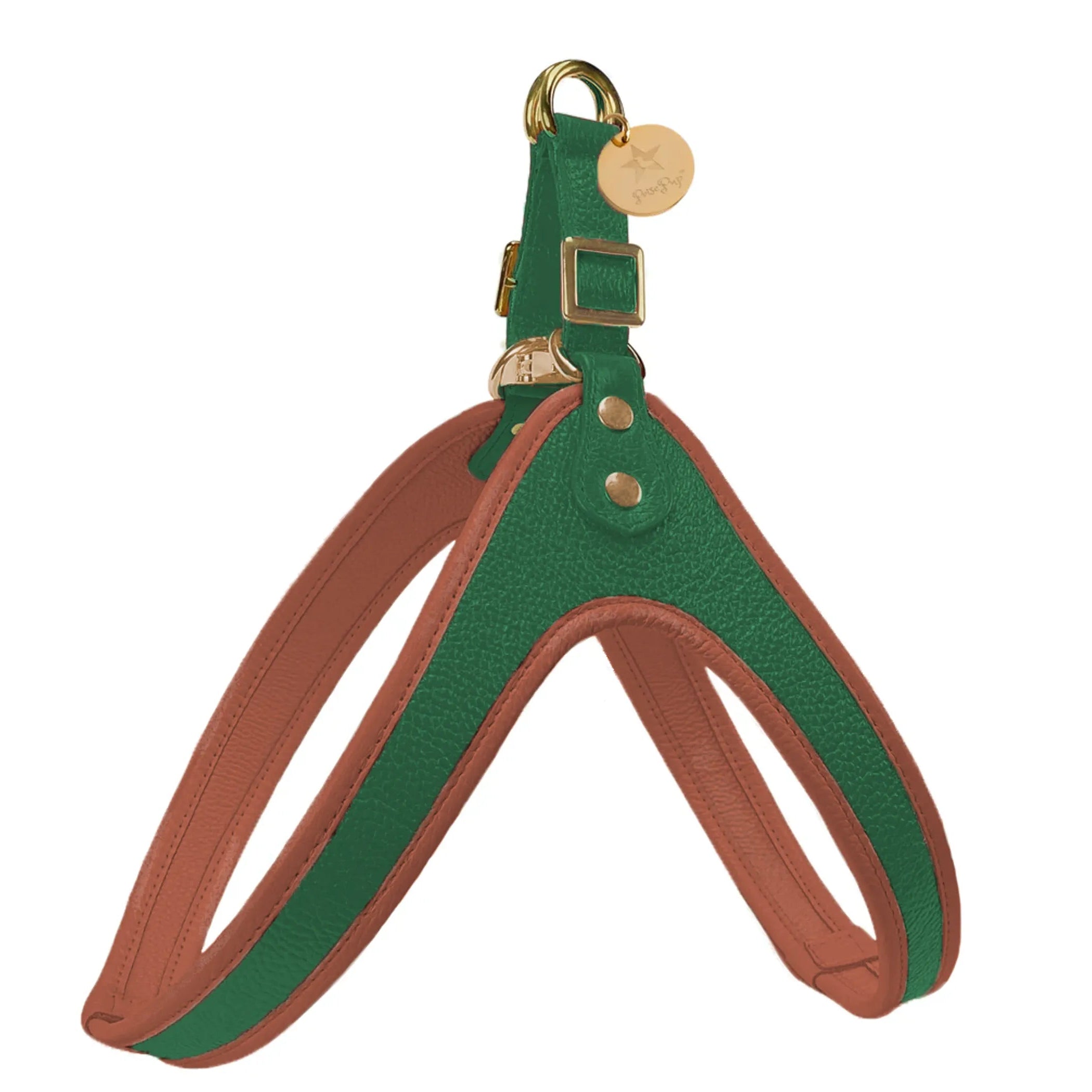 Leather Step-in Pet Harness (10 Colors Available)