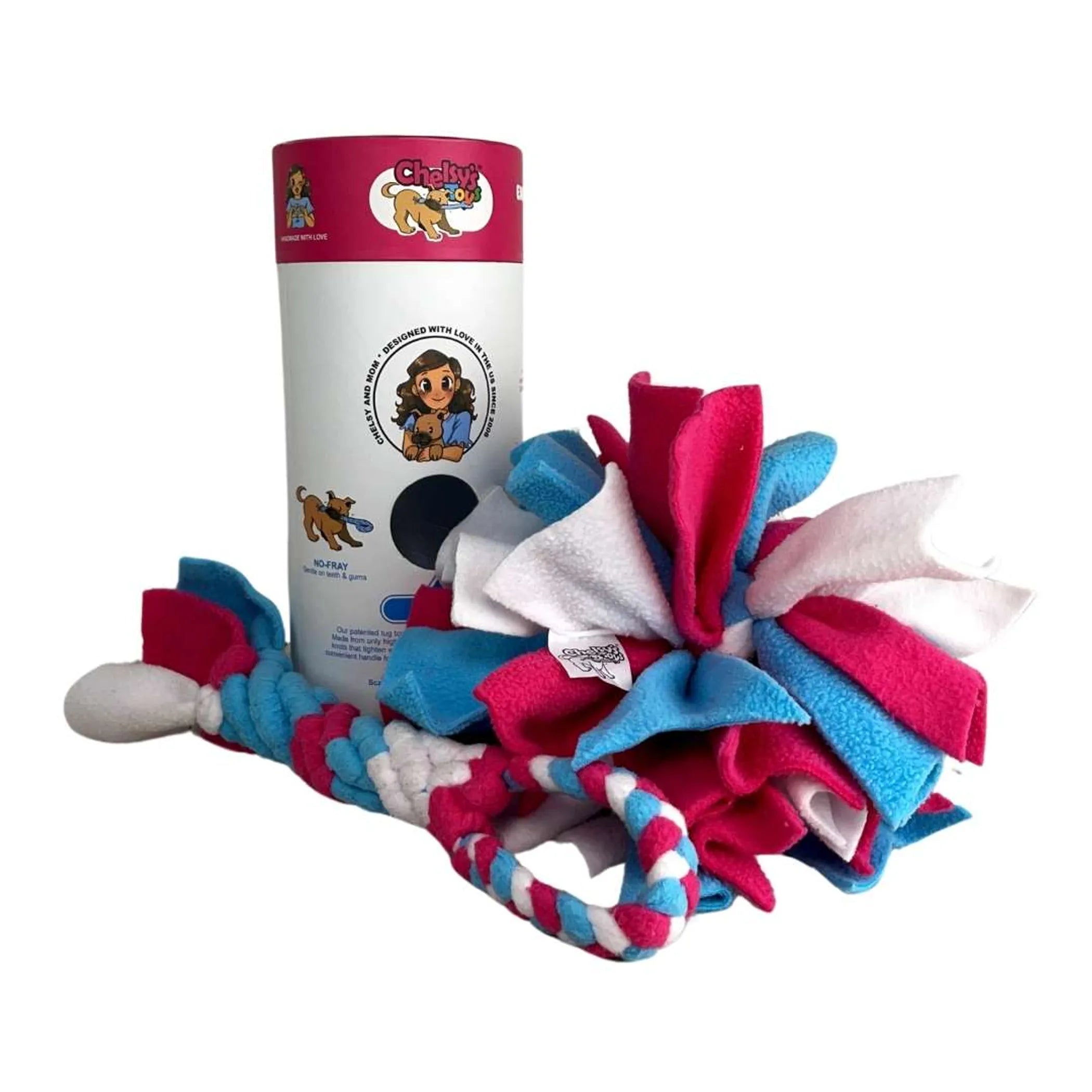 3-in-1 Enrichment Tube for Dogs (3 Colors Available)