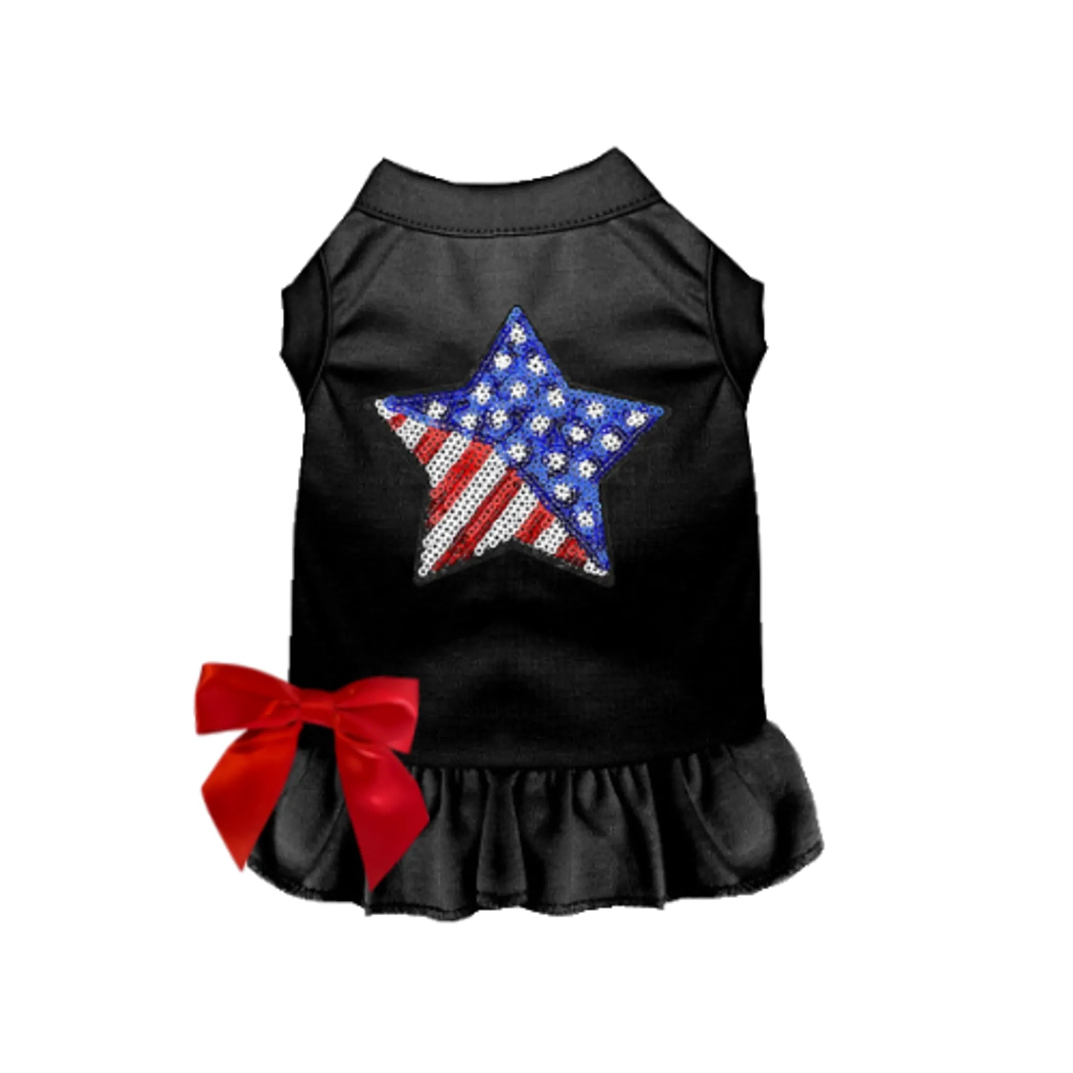 Patriotic Star Dress/Tee (Available as Tee or Dress, 2 Colors Available)
