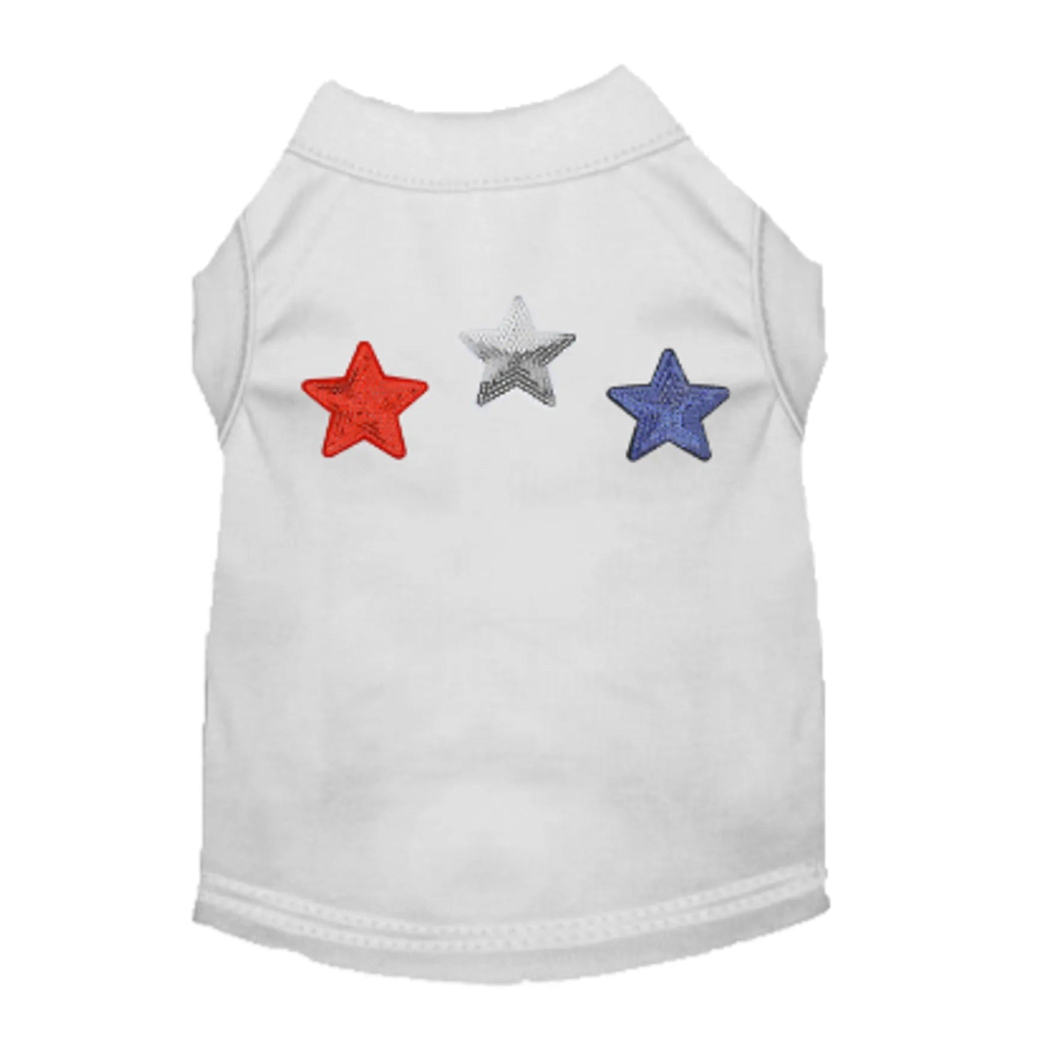 Red, White, & Blue Stars (Available as Tee or Dress, 2 Colors Available)