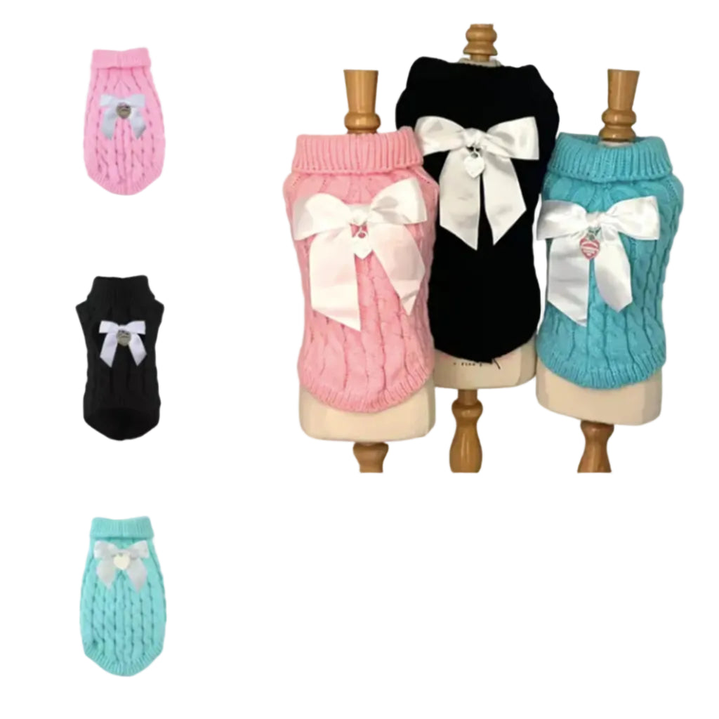 Sniffany & Co. | Knit Pet Sweater (3 Colors Available)