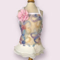 Chiffon Summer Floral Ruffle Pet Dress