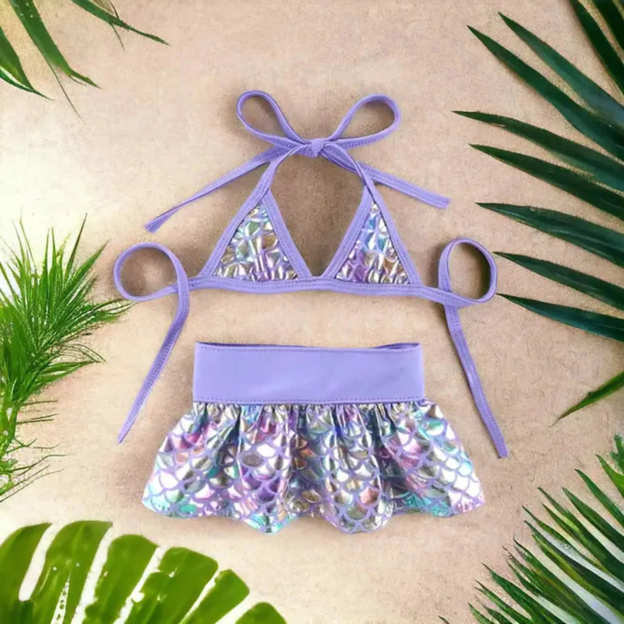 Mermaid Pet Bikini Set (2 Colors Available)