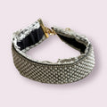 Luxe Velvet & Pearl Collar