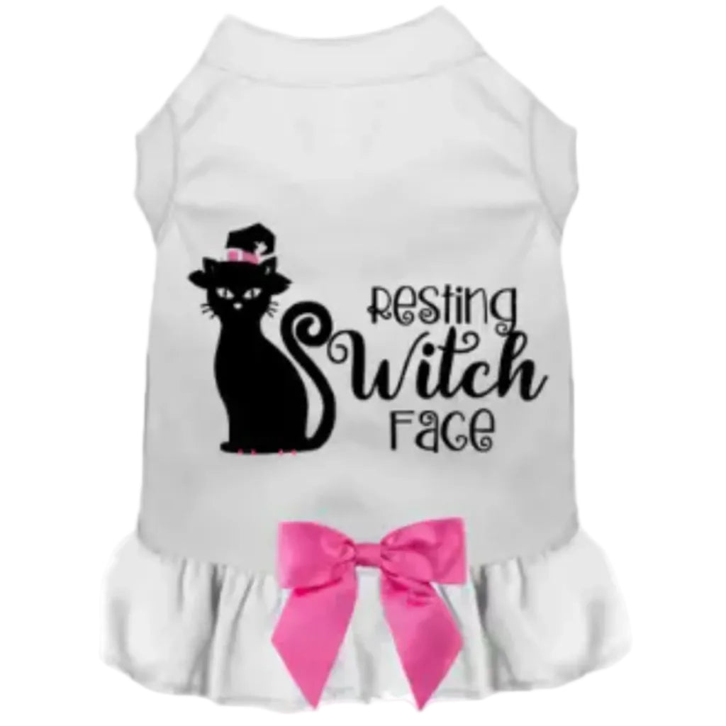 Resting Witch Face Dog Dress (2 Colors Available)
