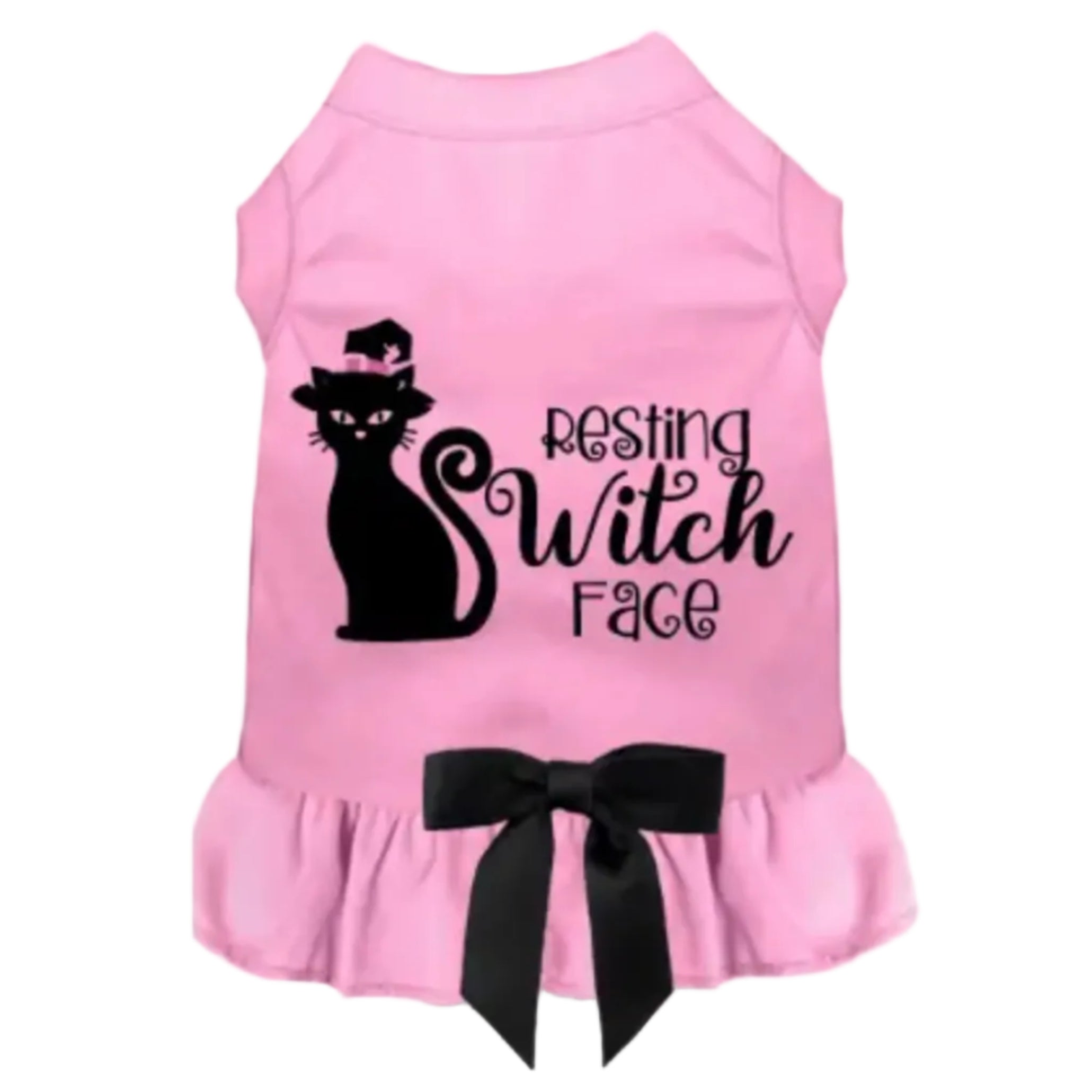 Resting Witch Face Dog Dress (2 Colors Available)