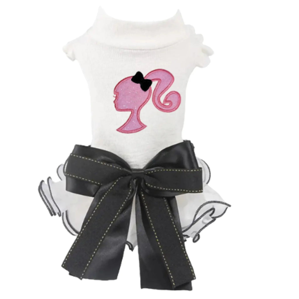 Barbie Silhouette Ruffle Pet Dress