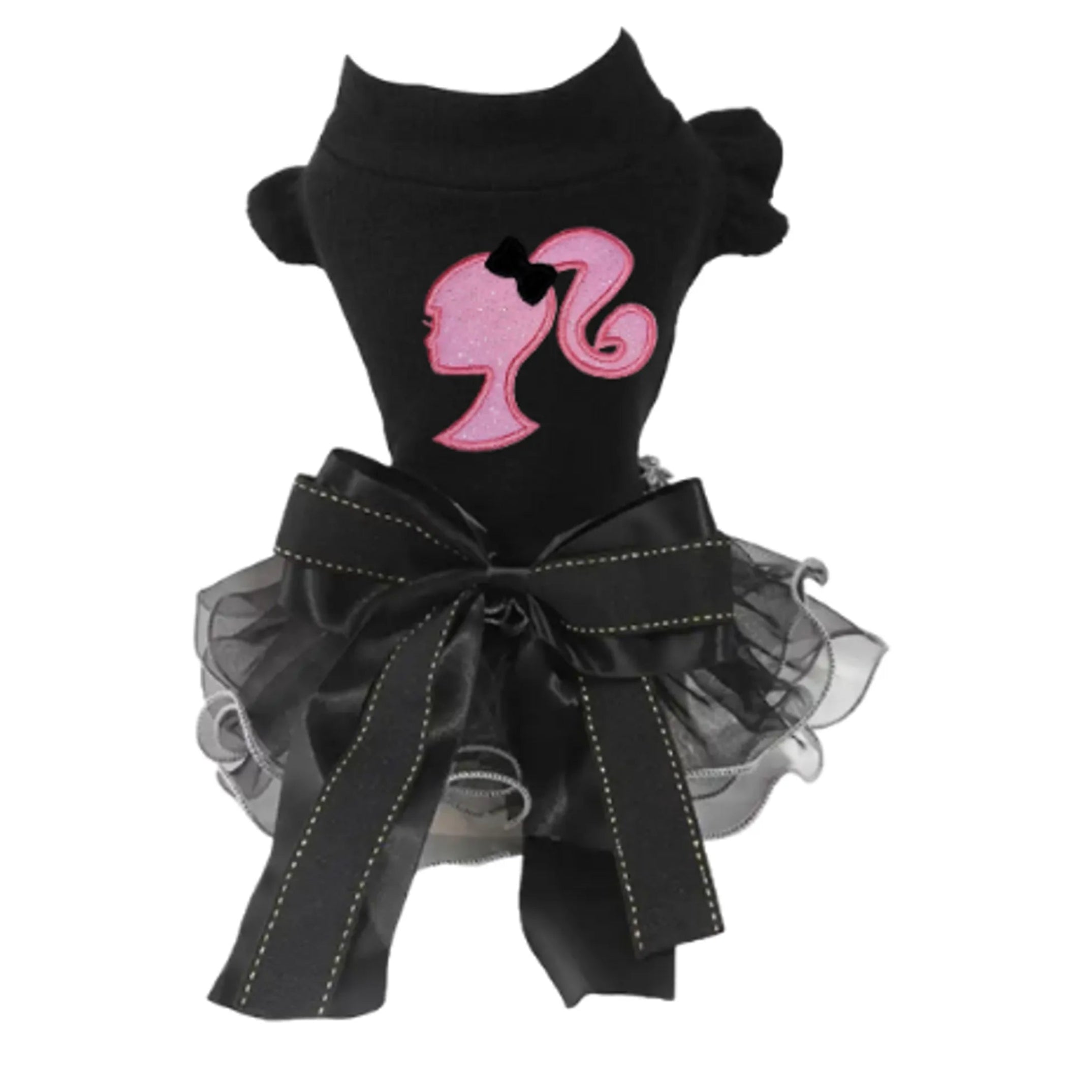 Barbie Silhouette Ruffle Pet Dress