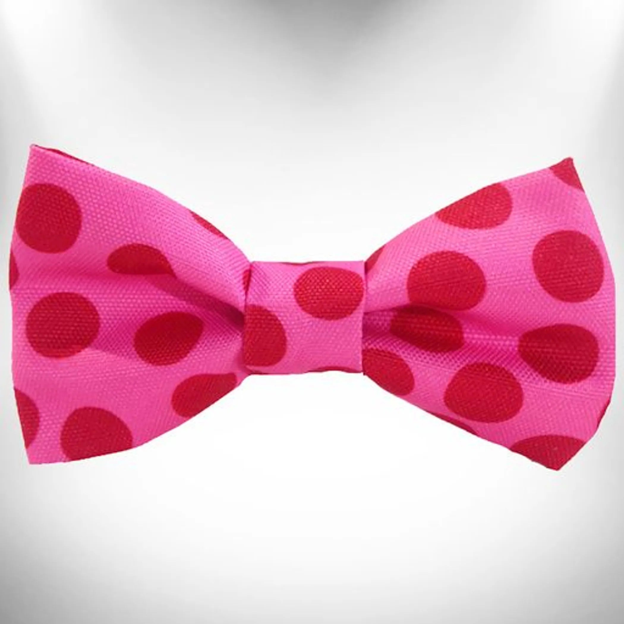 Polka Dot Monotone Bow Tie (6 Colors Available)