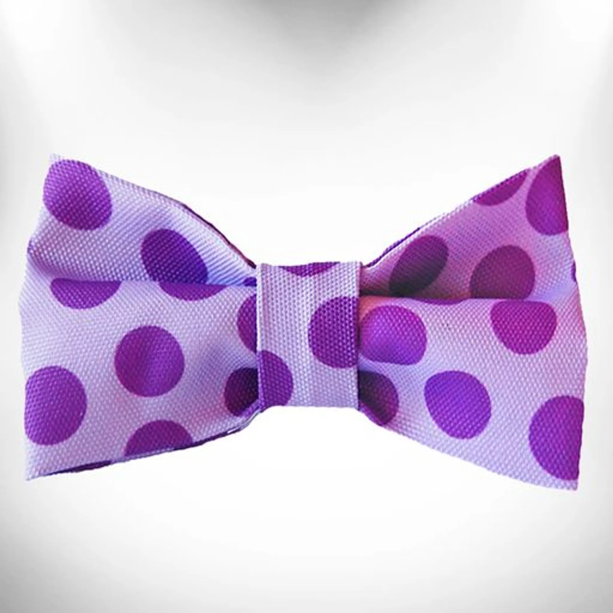 Polka Dot Monotone Bow Tie (6 Colors Available)