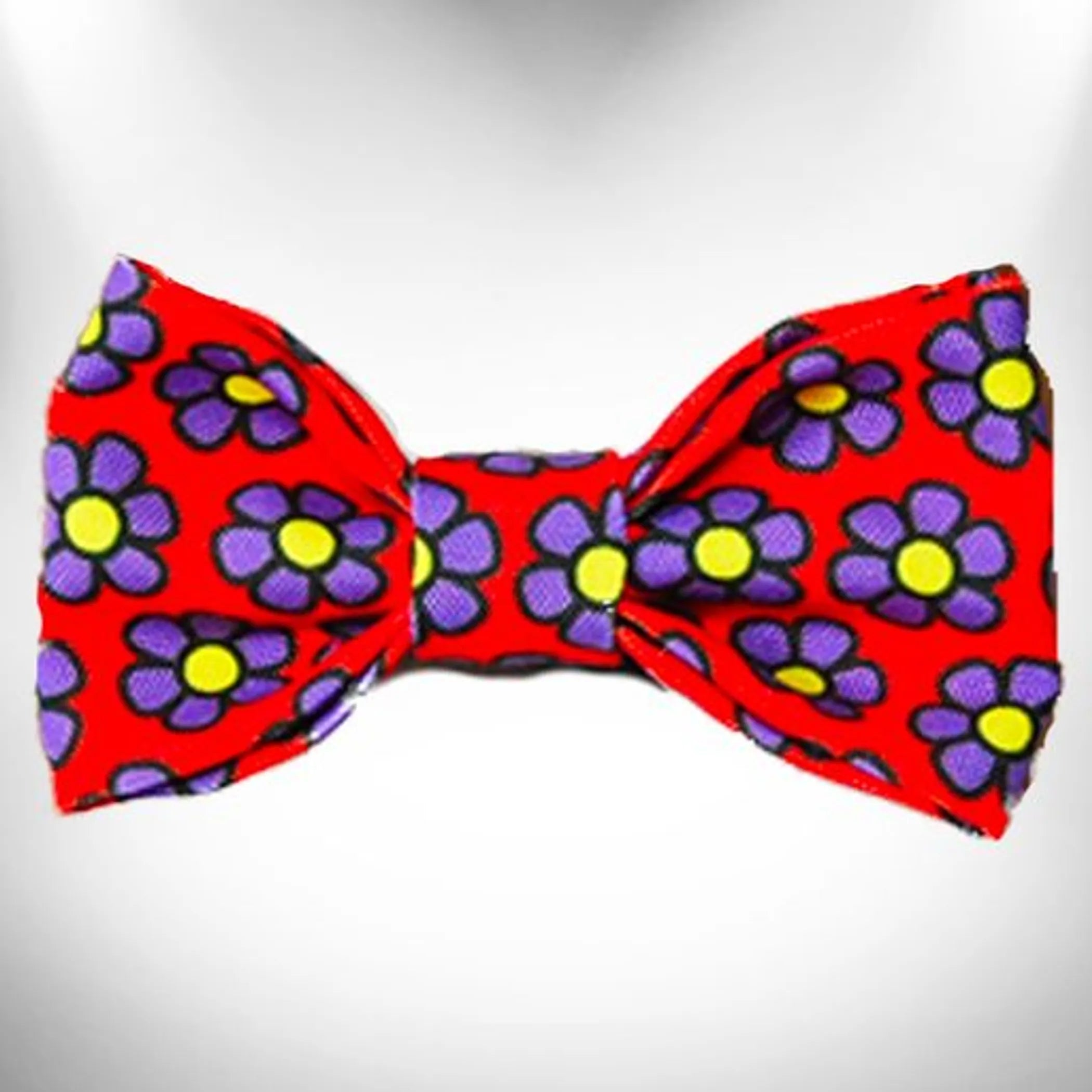 Flower Bow Tie (4 Colors Available)