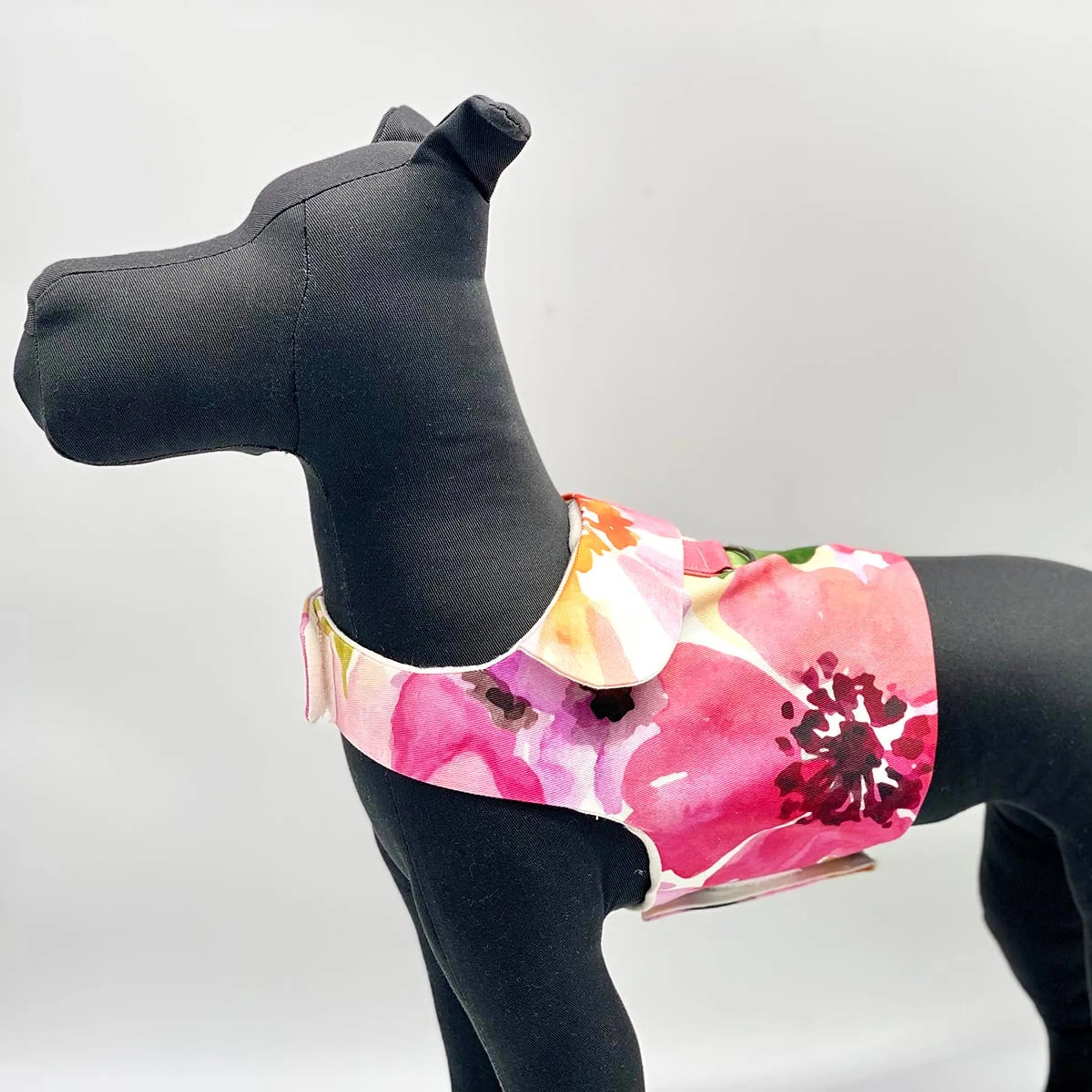 "Fine Art Frolic" Pink Vest-Style Harness