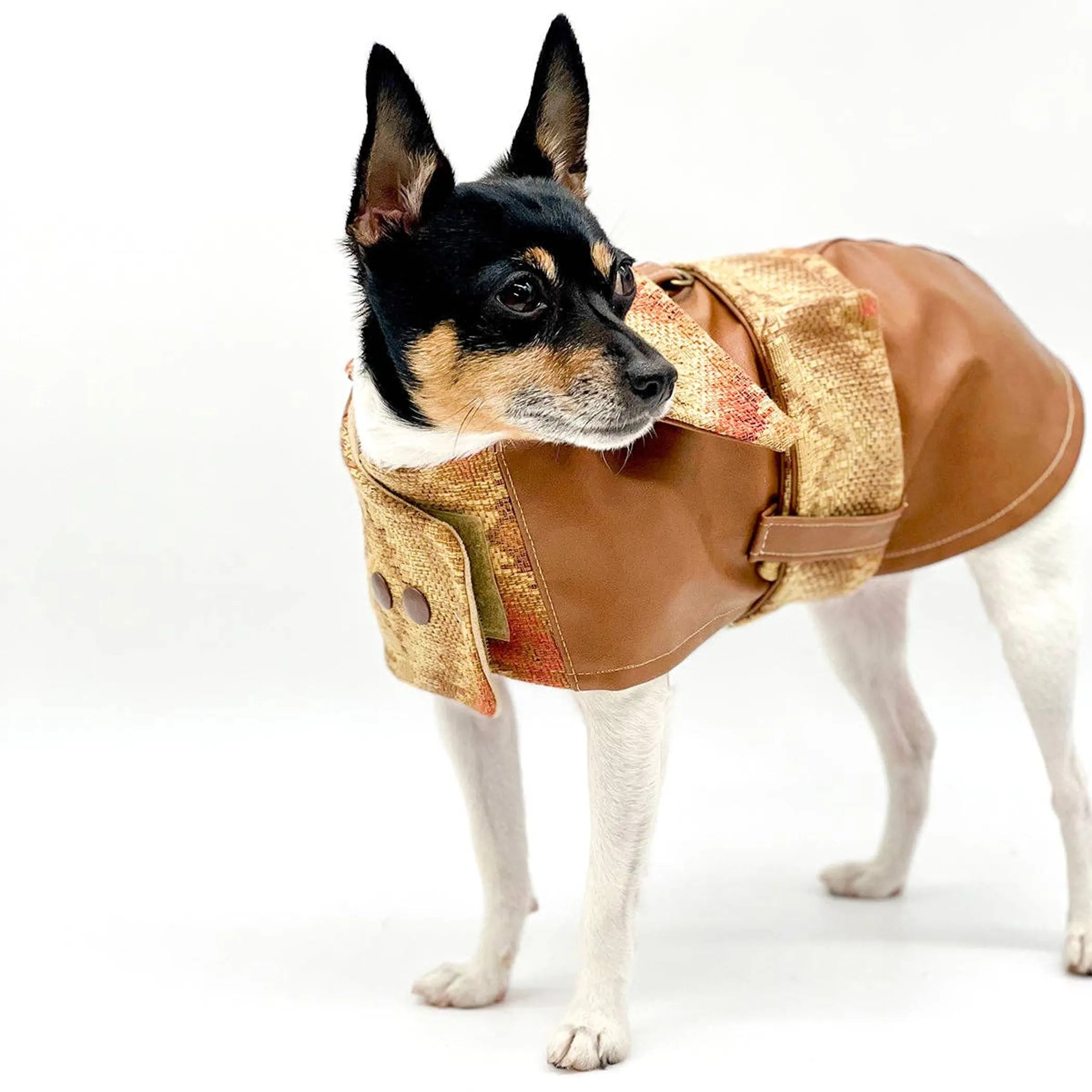 Vegan Faux Leather Southwest Coat | Limited Edition