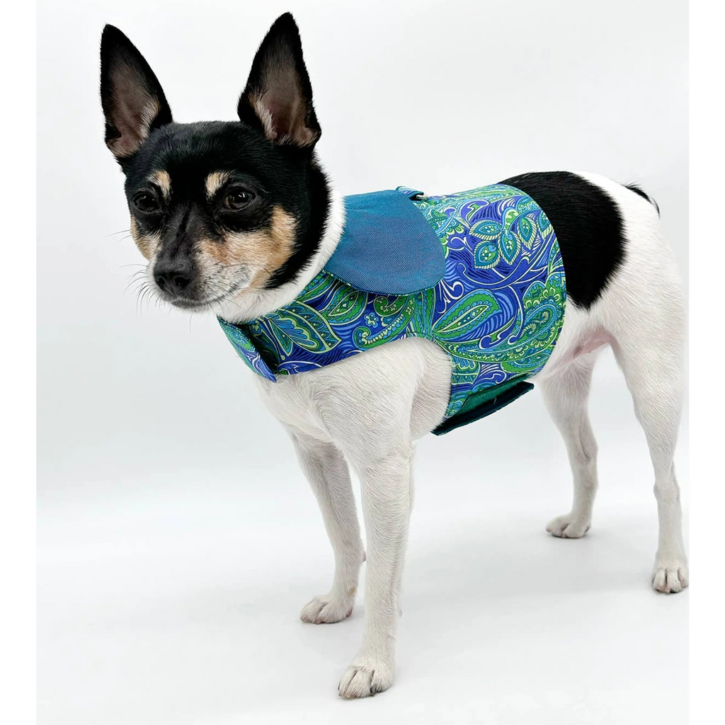 "Pretty in Paisley" Vest-Style Harness
