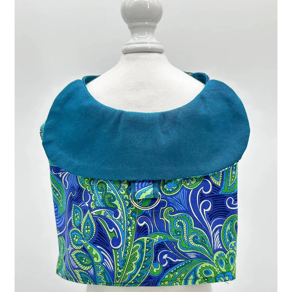 "Pretty in Paisley" Vest-Style Harness