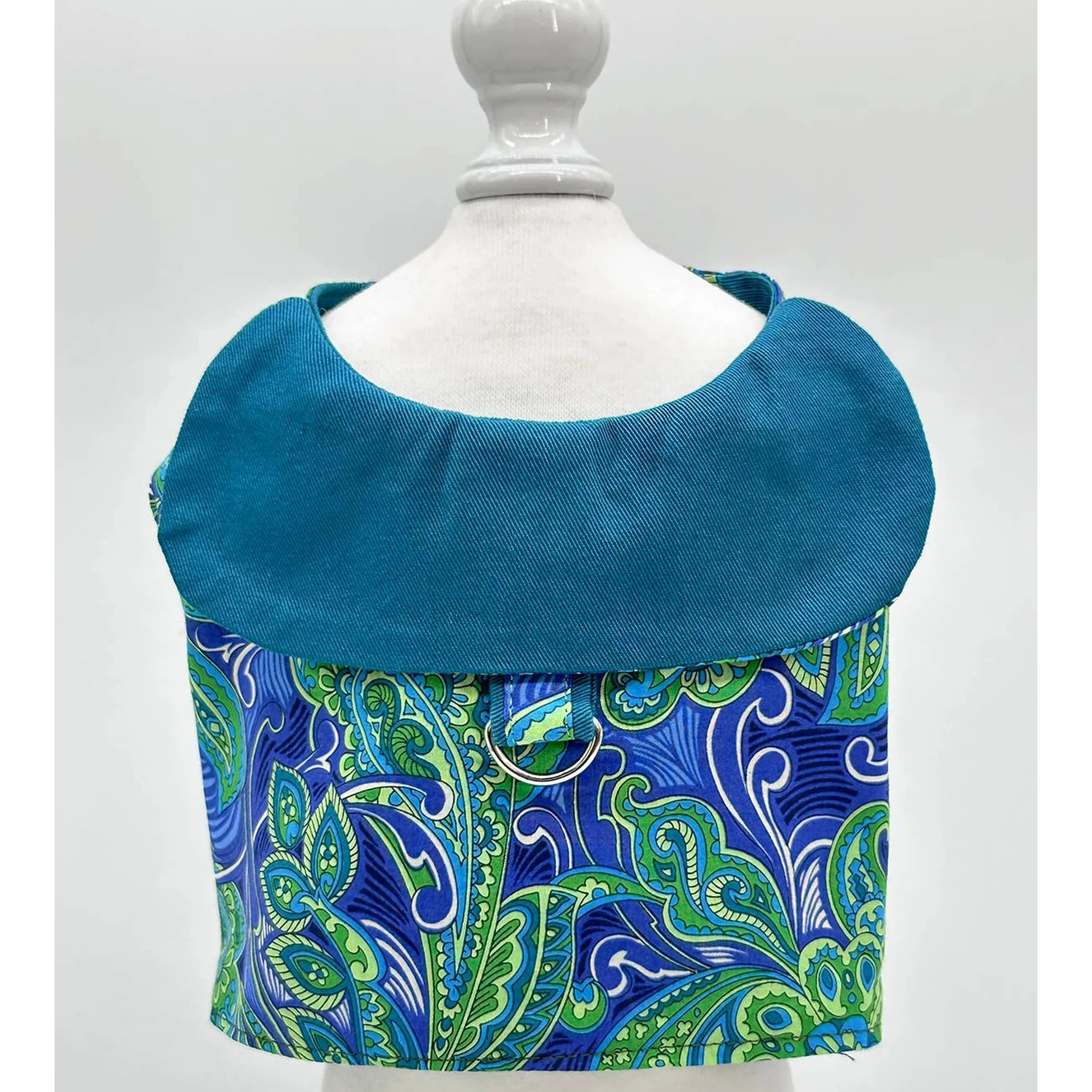 "Pretty in Paisley" Vest-Style Harness