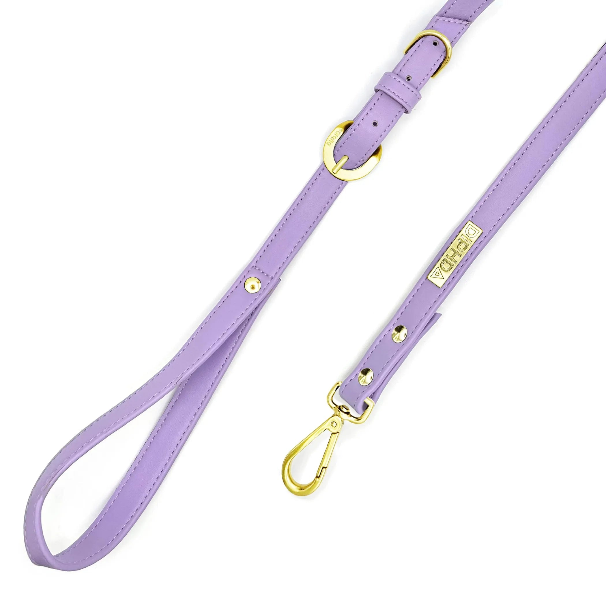 Lavender Cactus Leather Leash