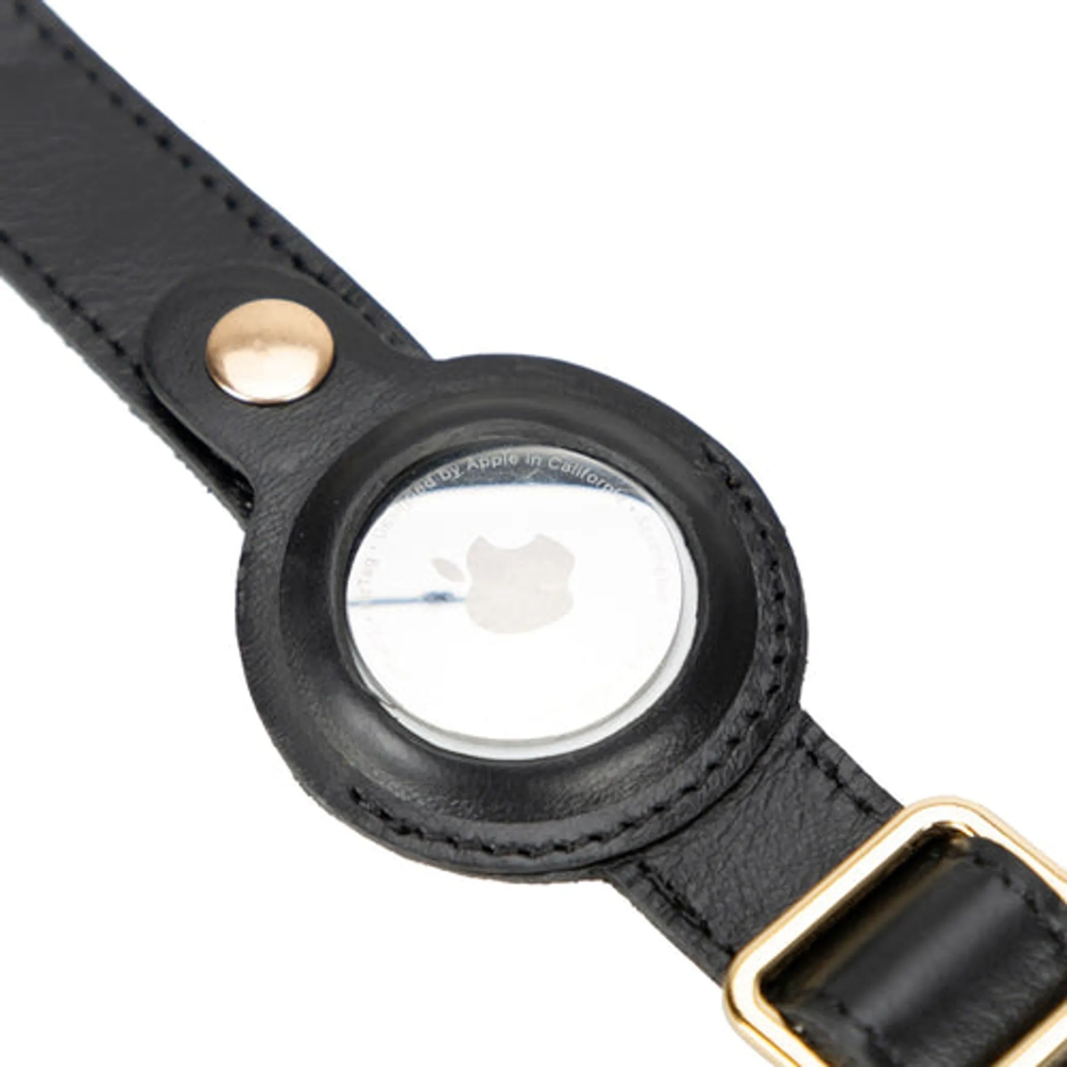 El collar de piel Heritage para perros con ranura para Apple AirTag (3 colores disponibles)