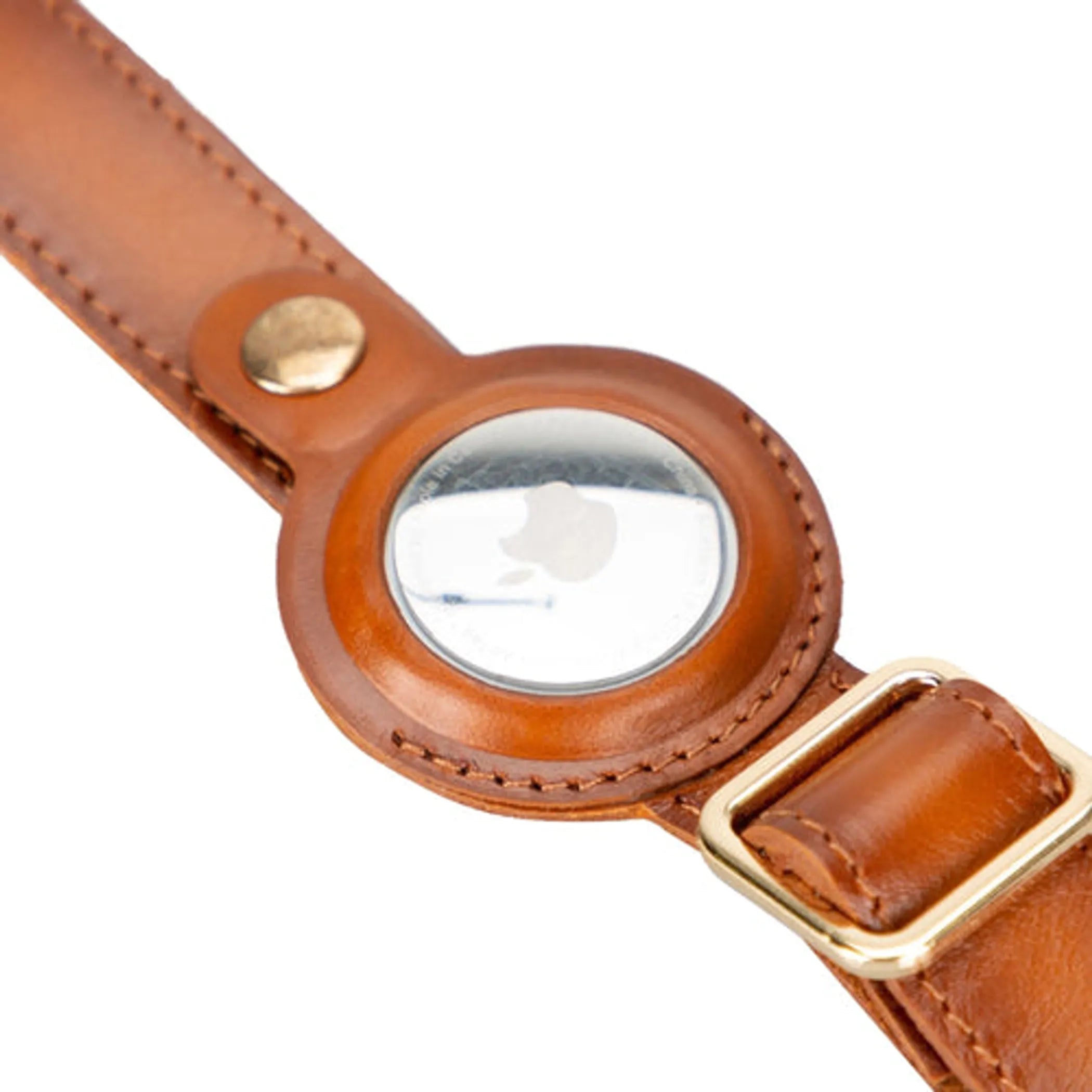 El collar de piel Heritage para perros con ranura para Apple AirTag (3 colores disponibles)