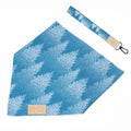 Siberian Spruce Dog Bandana & Matching Keychain