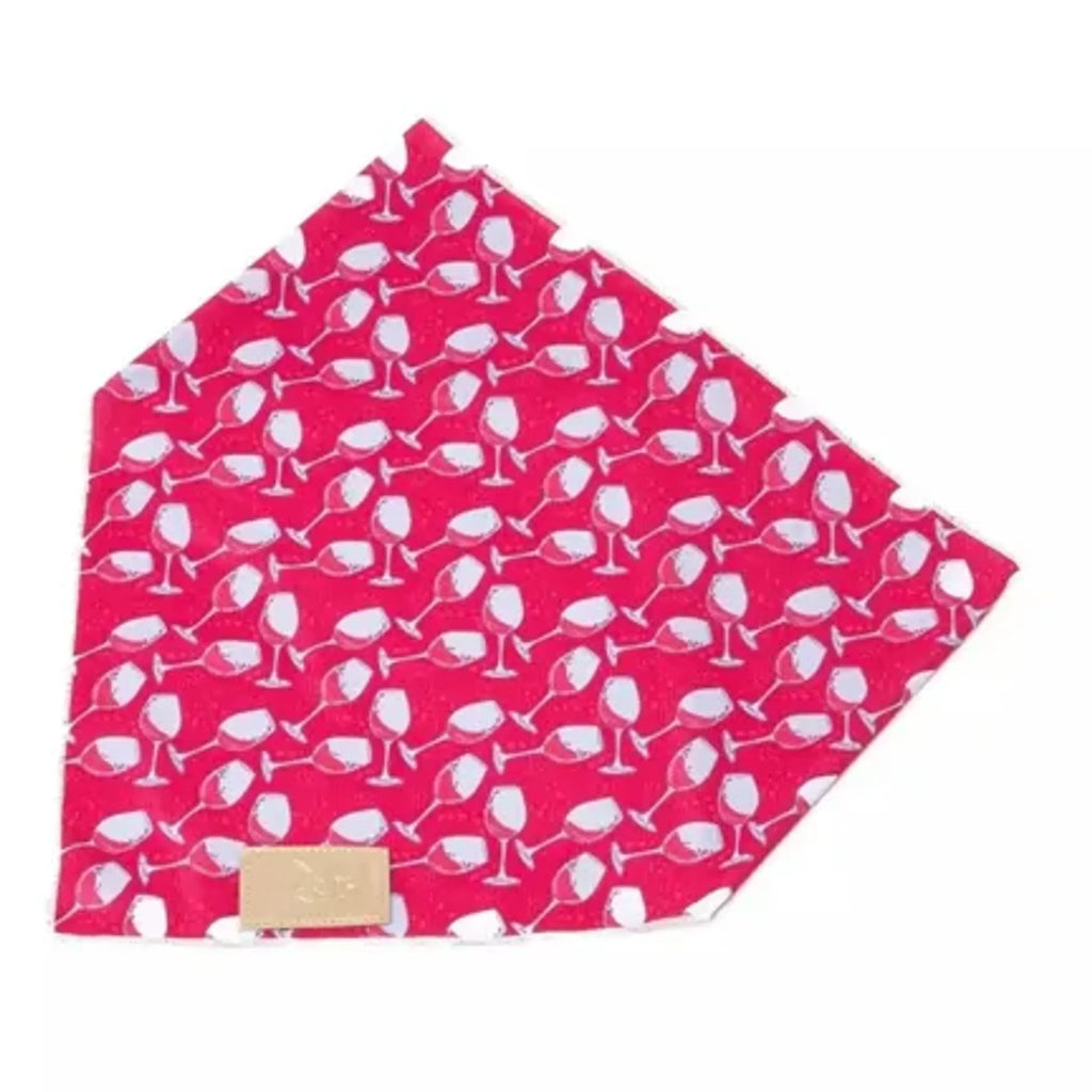 Red Mountain Syrah Dog Bandana & Matching Keychain