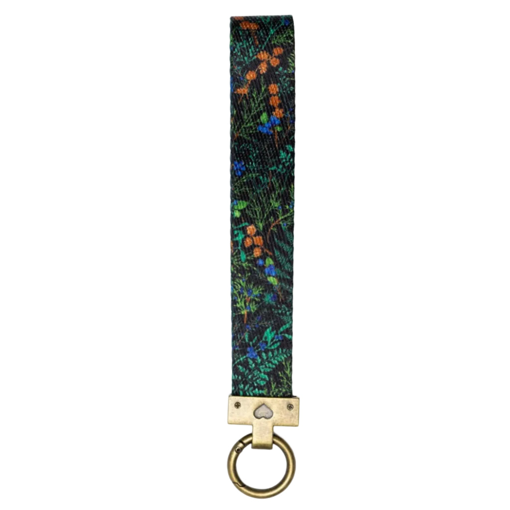 Magical Fern Forest Dog Bandana & Matching Keychain