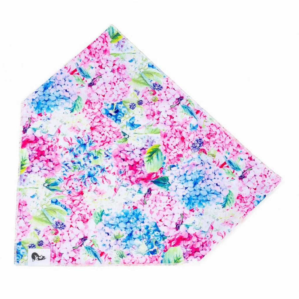 Hydrangea Haven Dog Bandana & Matching Keychain