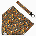 Foxes in Fall Dog Bandana & Matching Keychain
