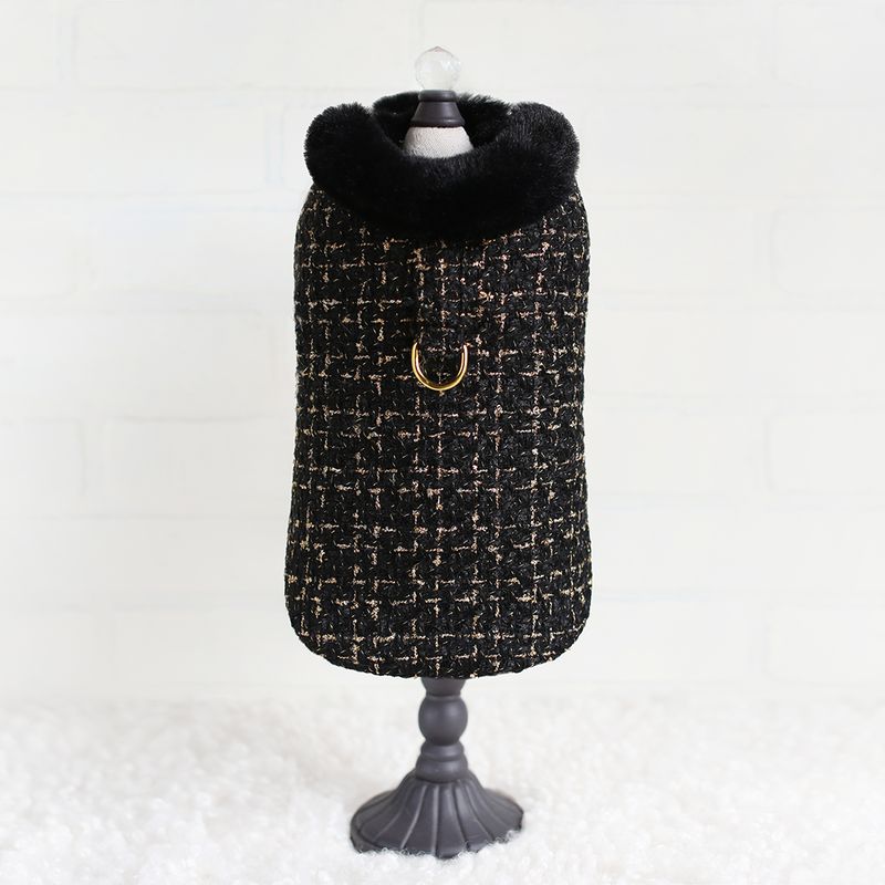 Chantel Tweed Pet Coat (4 Colors Available)