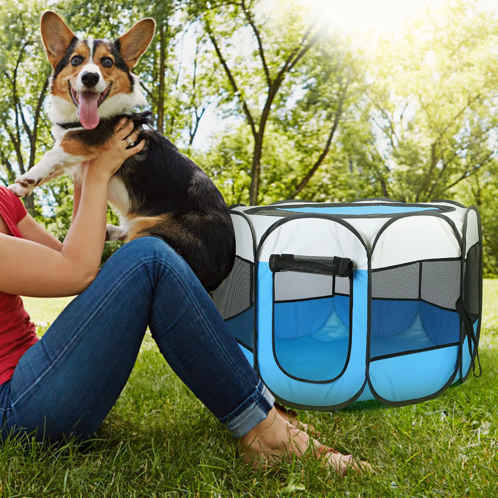 Portable Foldable Pet Tent (2 Colors Available)