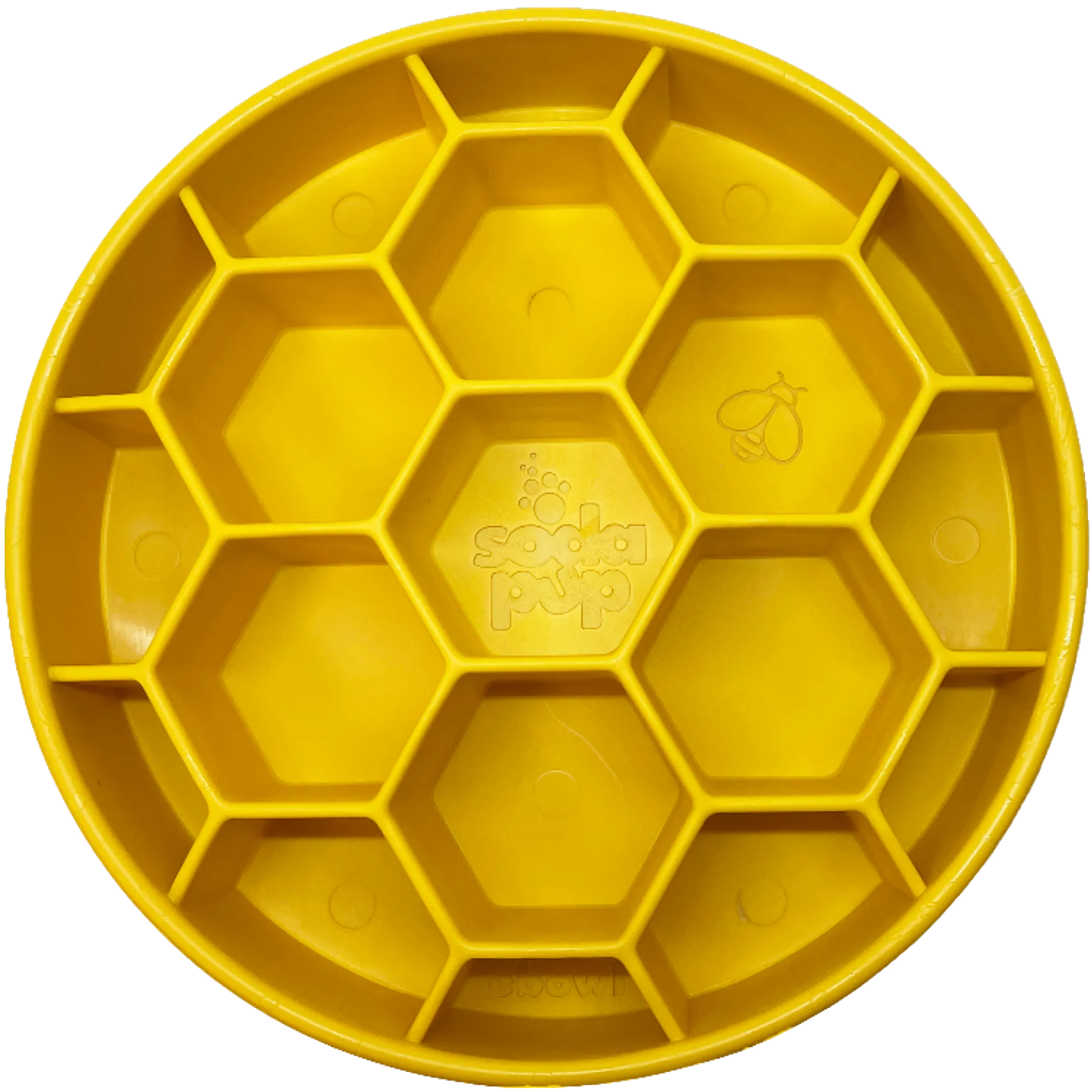 Honeycomb eBowl Deep Slow Feeder Pet Bowl for Enrichment