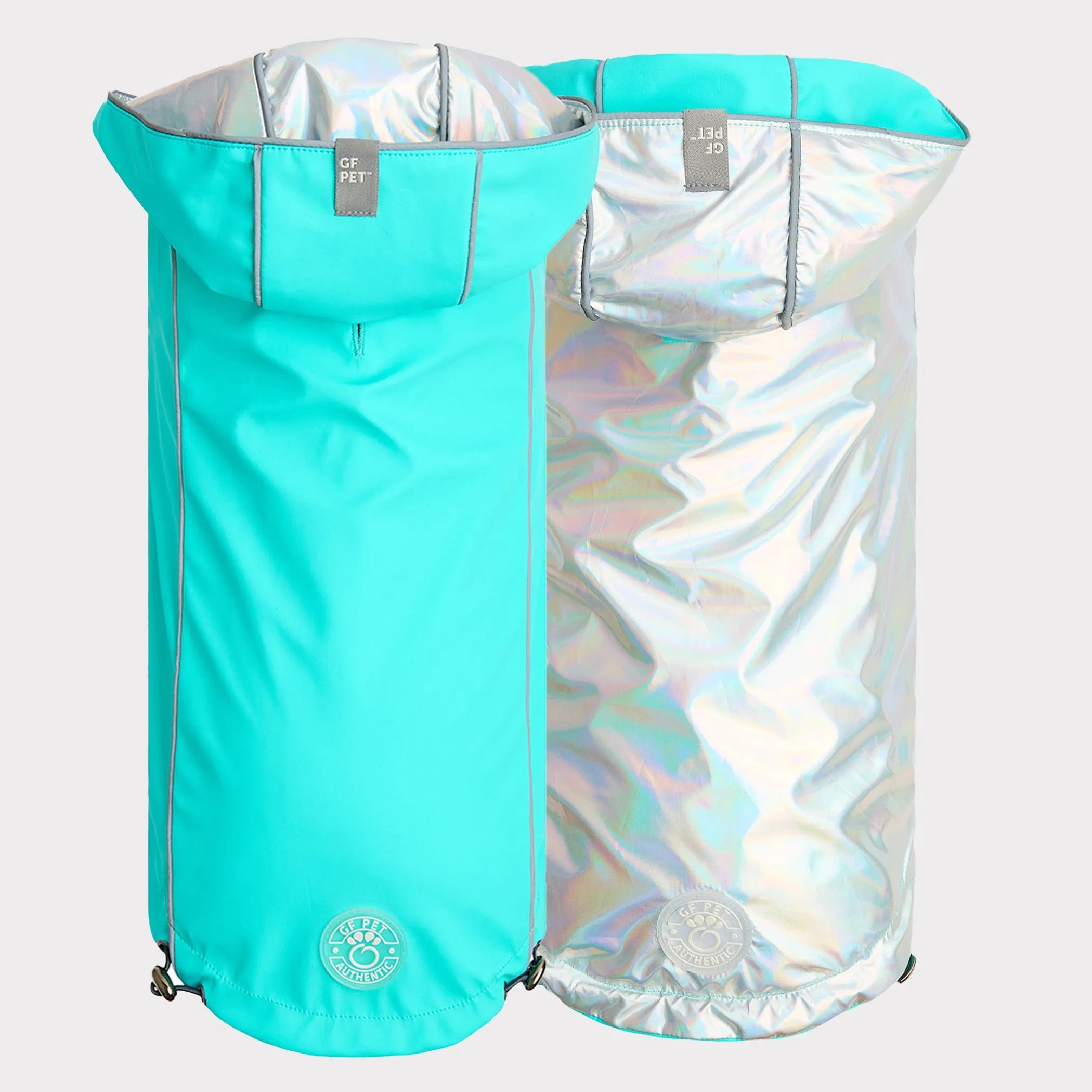 Pet Elasto‑Fit Reversible Raincoat (2 Colors Available)