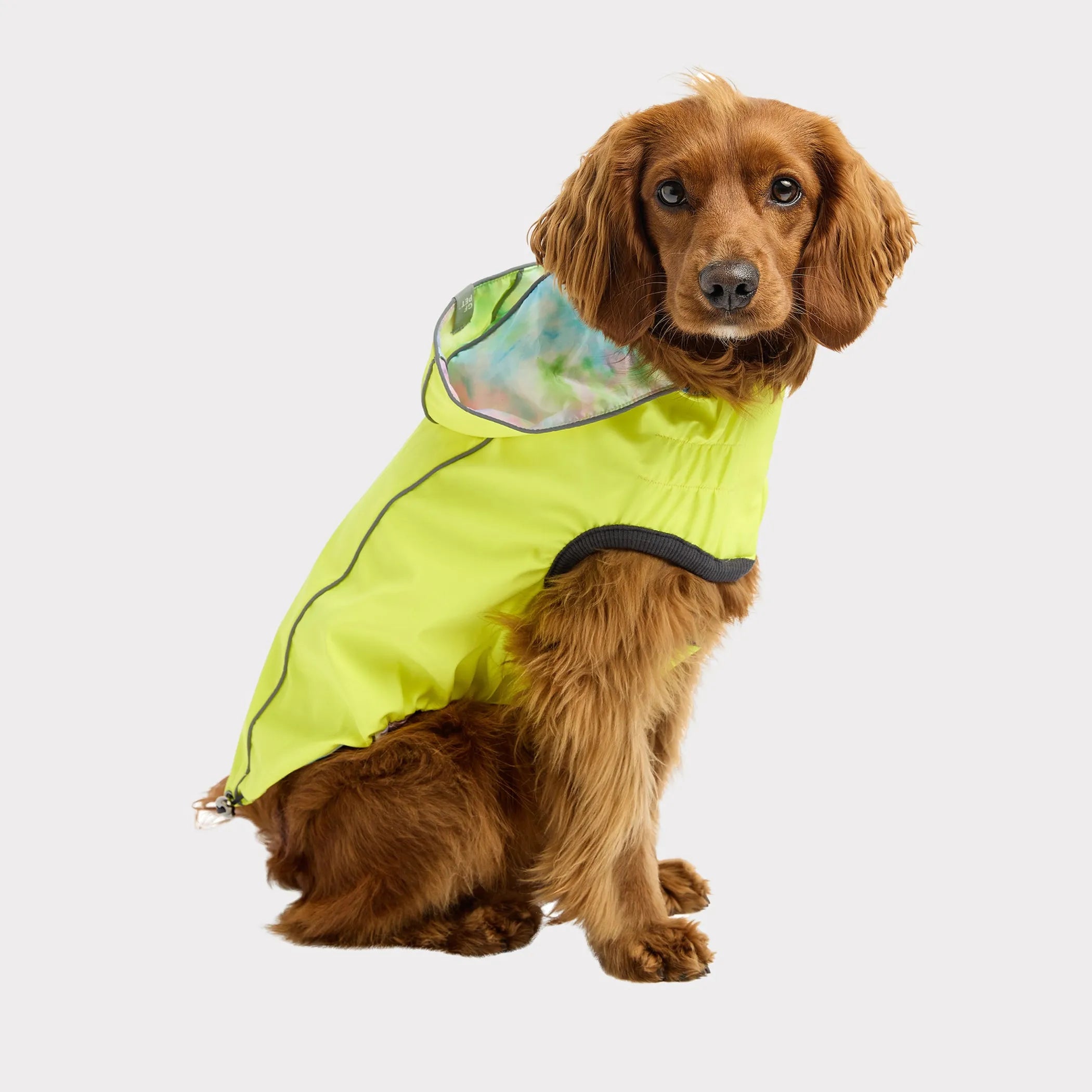Pet Elasto‑Fit Reversible Raincoat (2 Colors Available)