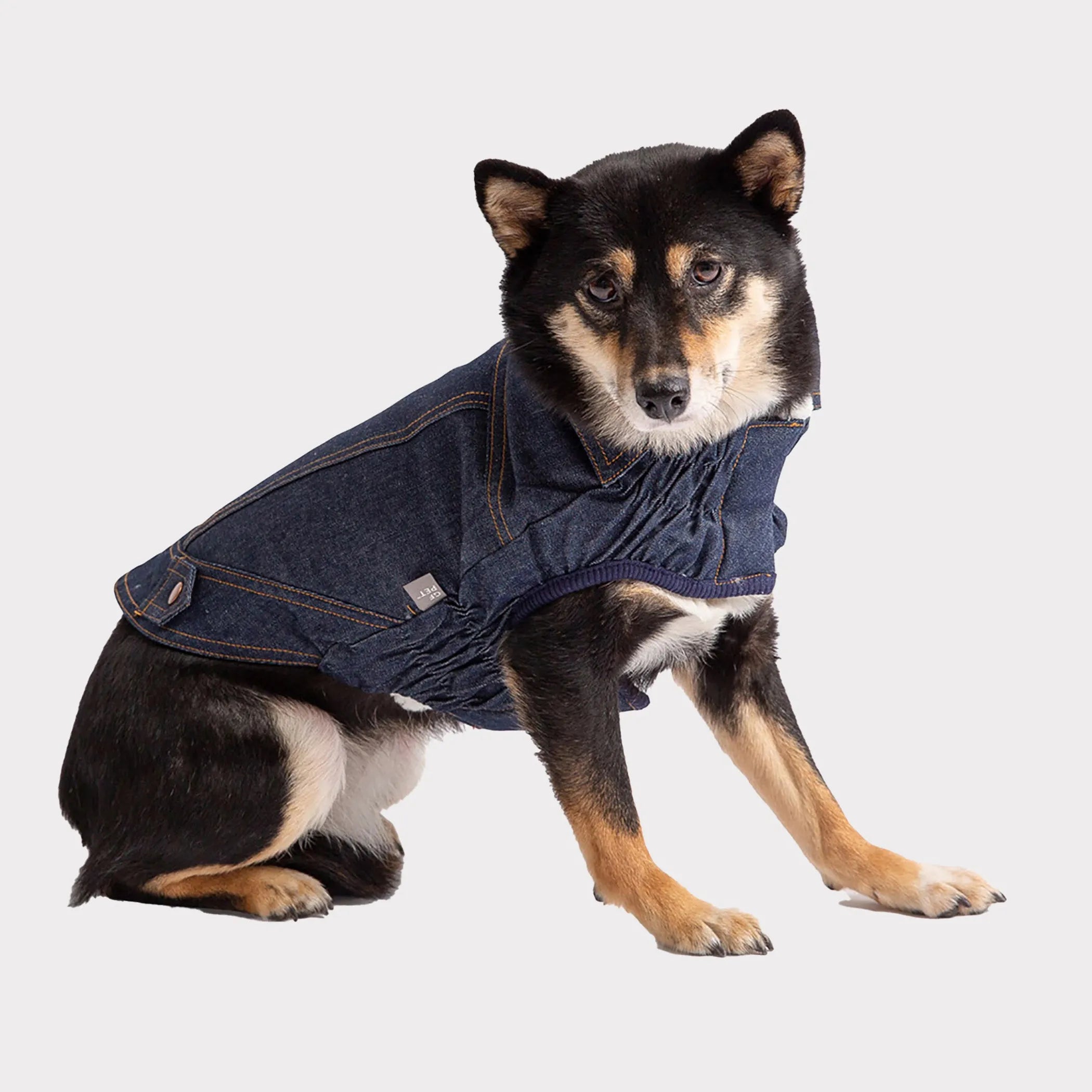 Elasto-Fit Denim Pet Jacket