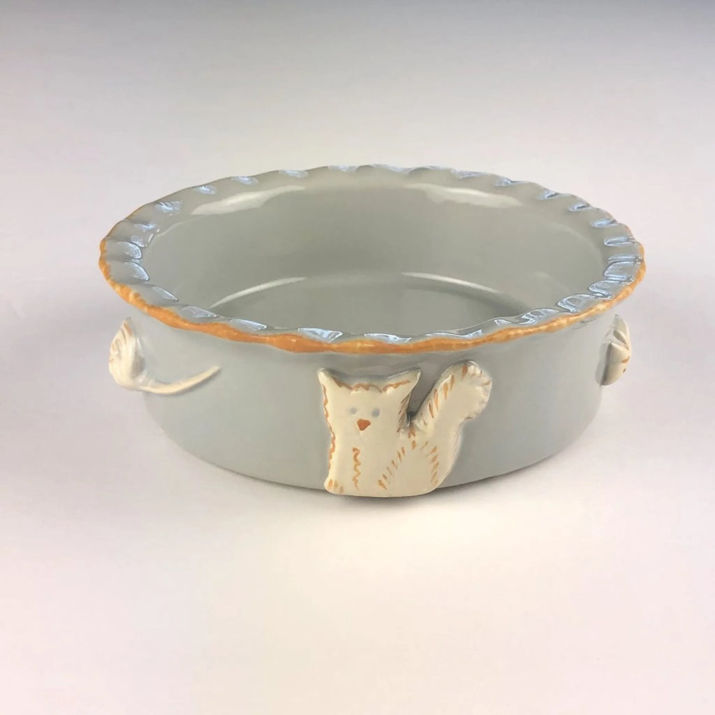Carmel Ceramica | Cat Food/Water Bowl (2 Colors Available)