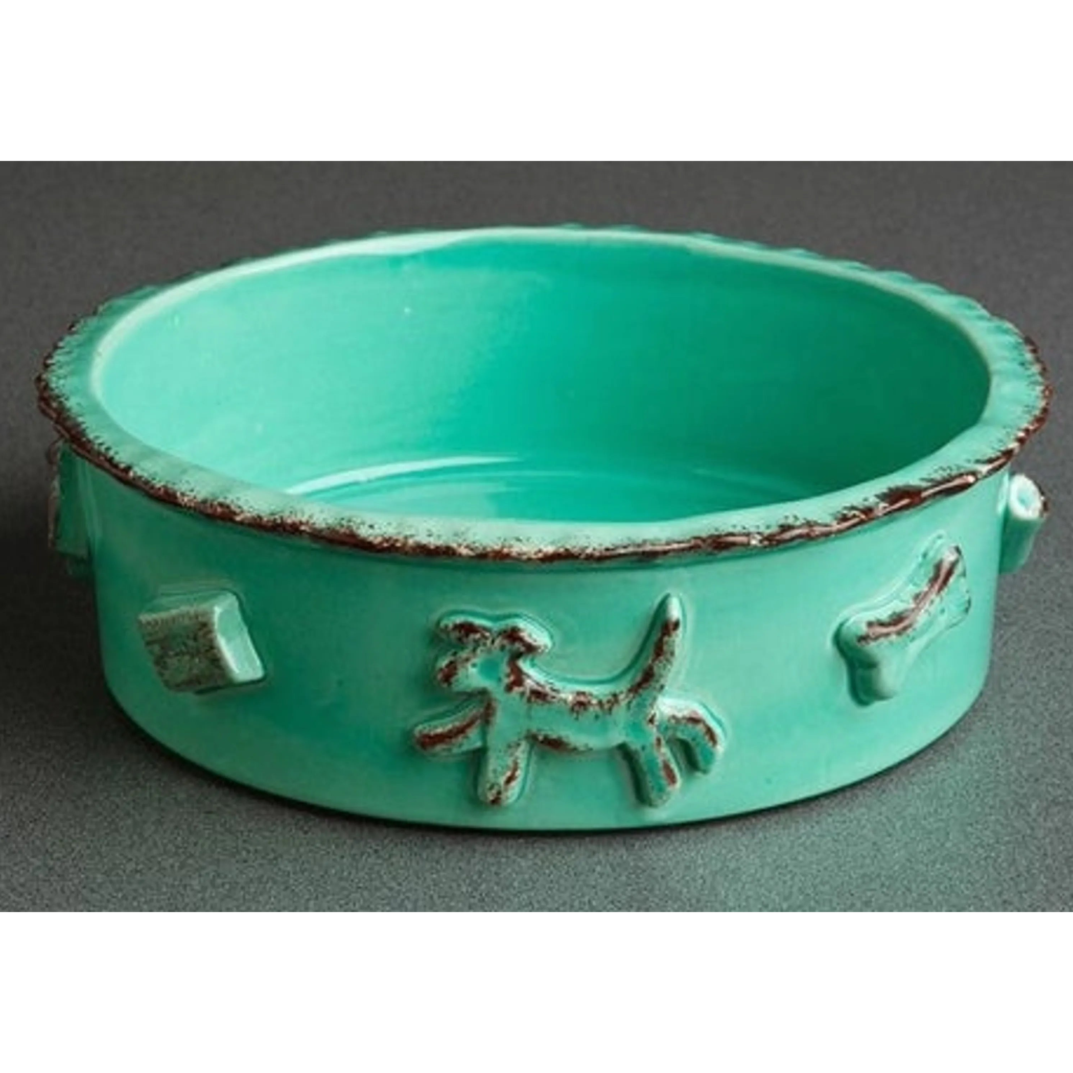Carmel Ceramica | Dog Food/Water Bowl (4 Colors Available)