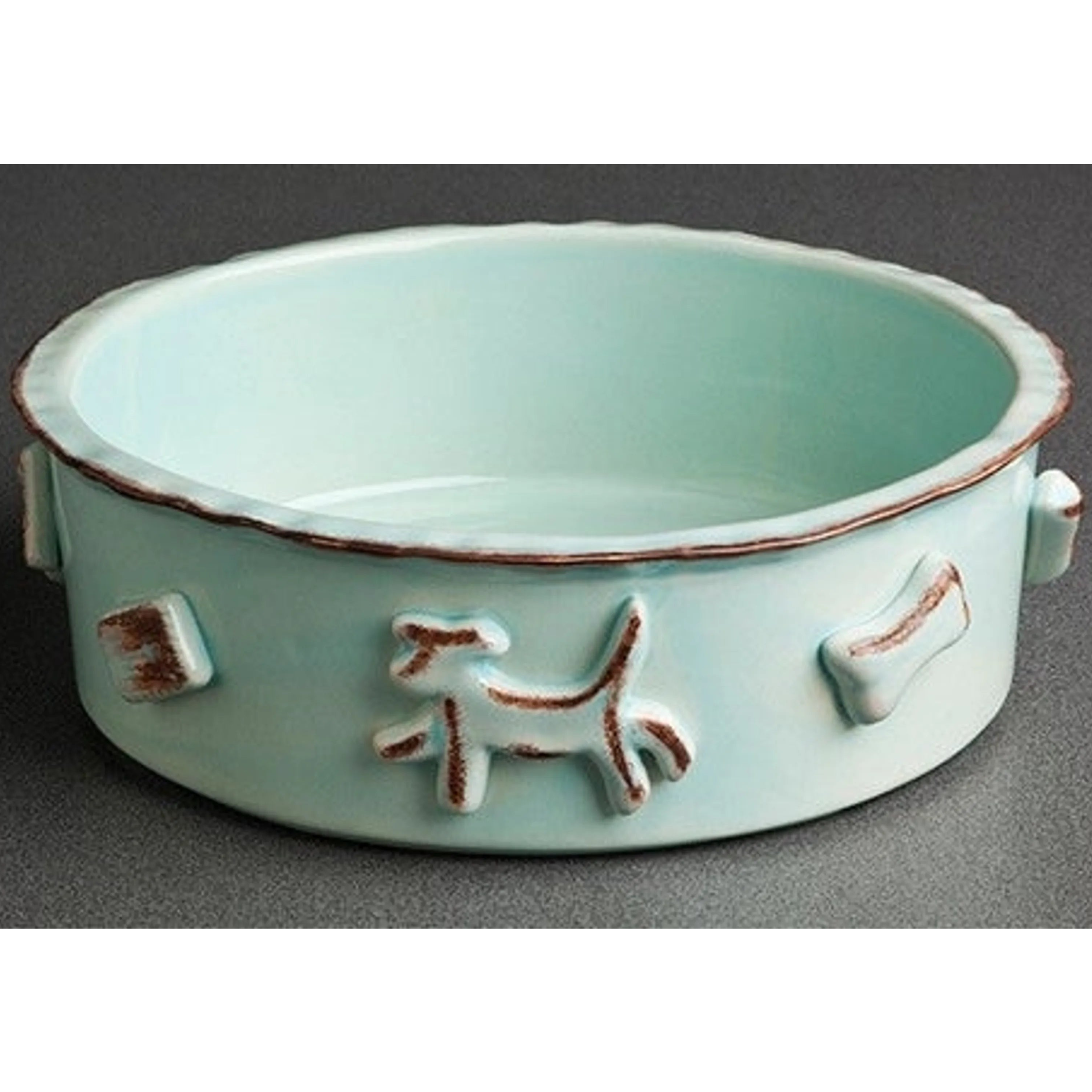 Carmel Ceramica | Dog Food/Water Bowl (4 Colors Available)
