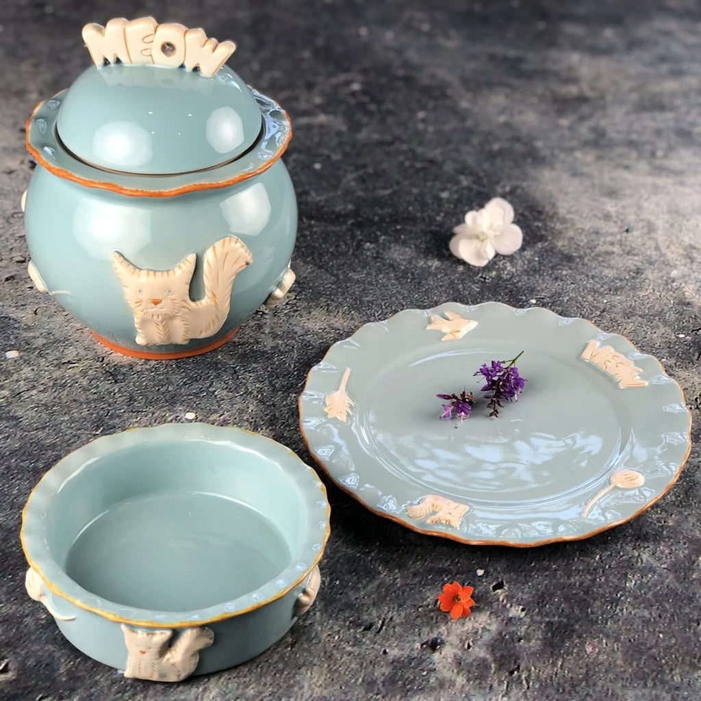 Carmel Ceramica | Cat Whisker Plate (2 Colors Available)