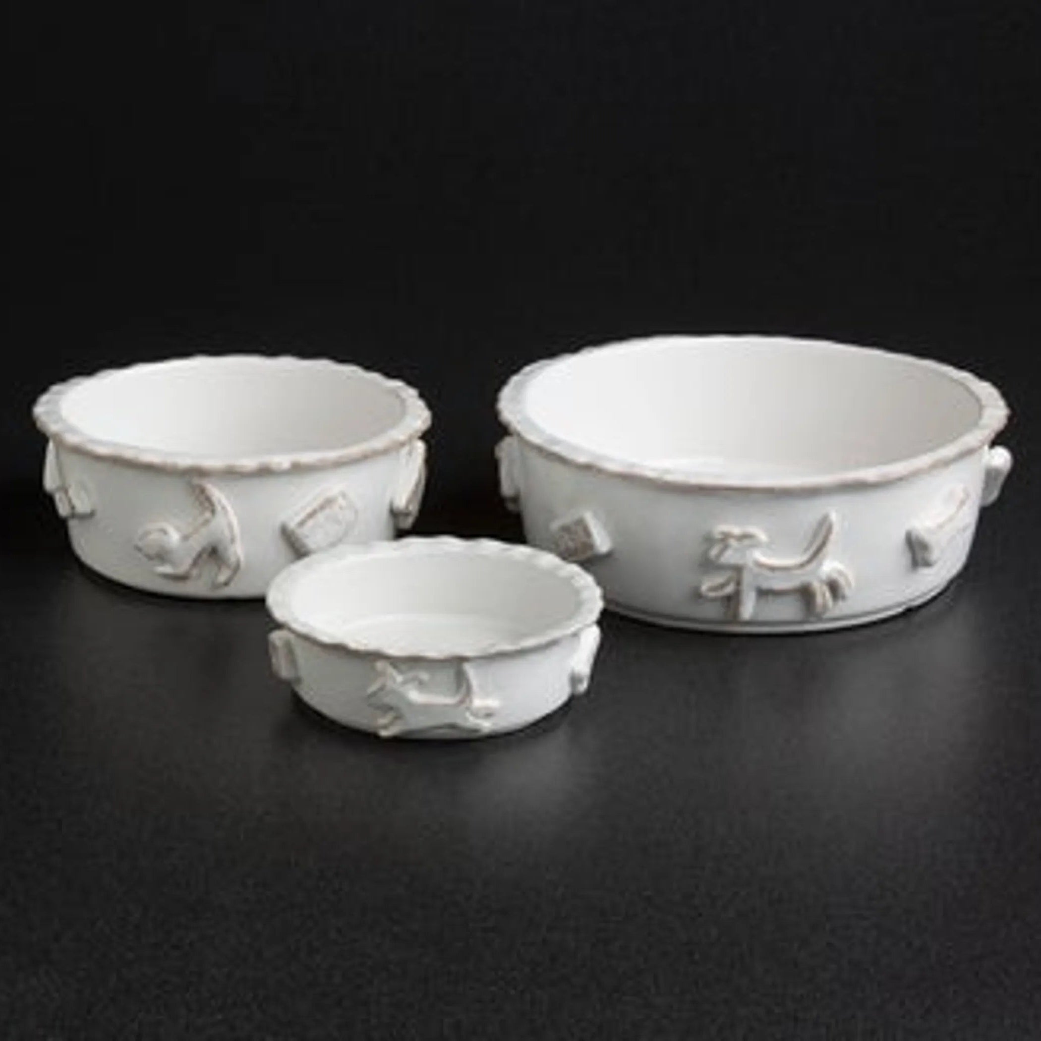 Carmel Ceramica | Dog Food/Water Bowl (4 Colors Available)