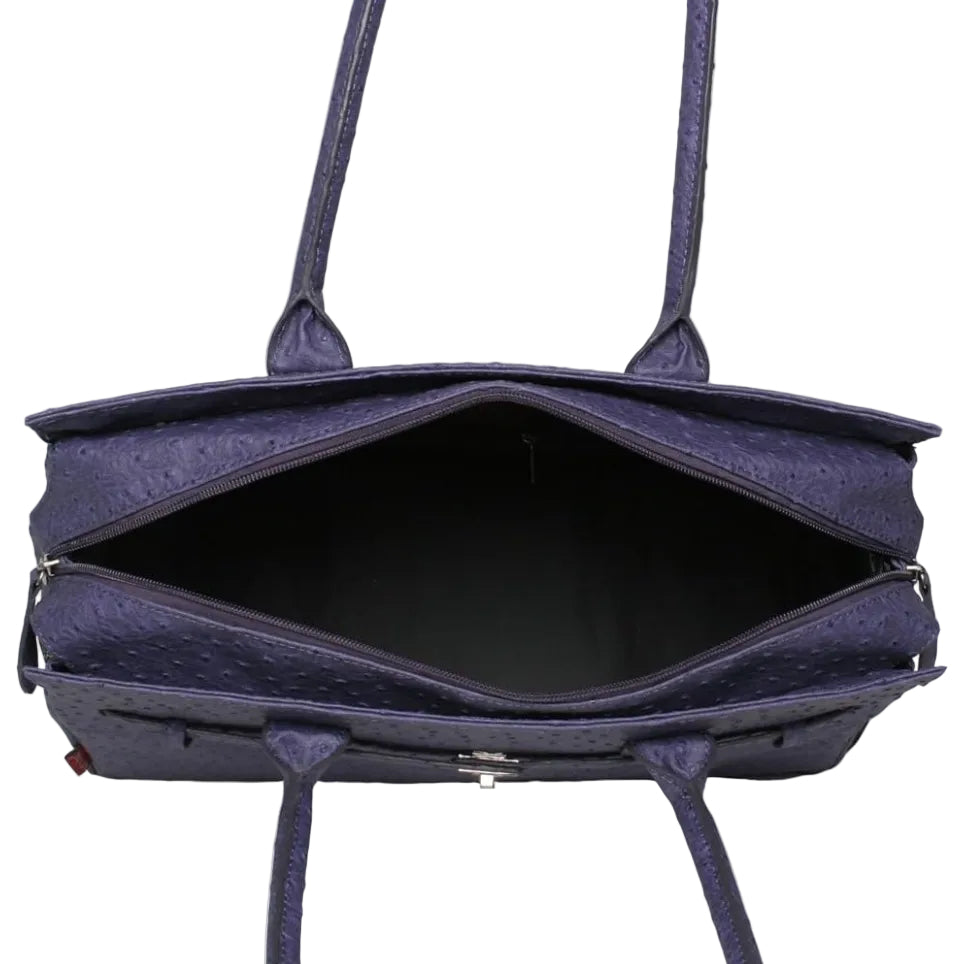 Ostrich Periwinkle Pet Carrier