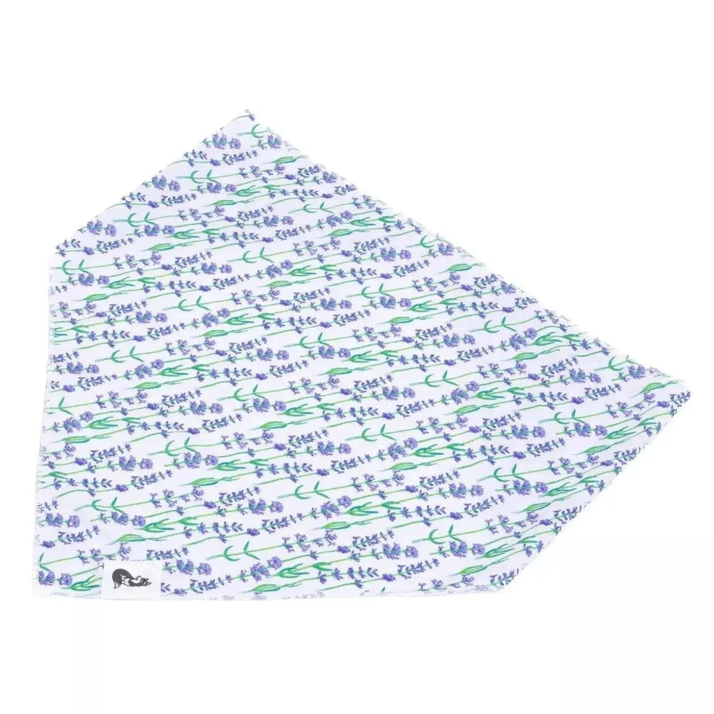 Lavender Blooms Dog Bandana & Matching Keychain