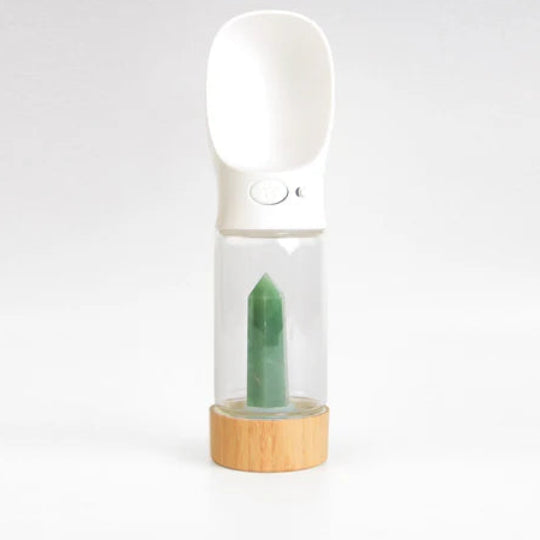 Urban Oasis | Quartz Crystal-Infused Water Bottle